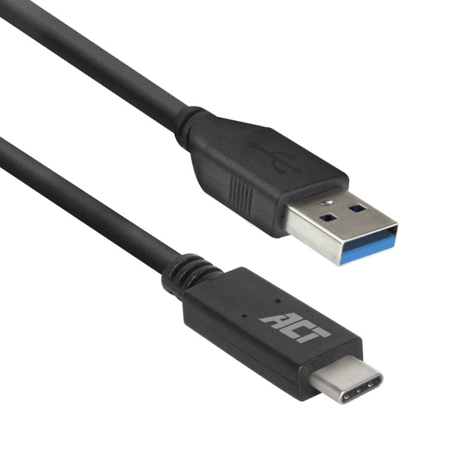 ACT AC7416 USB Cable 1 M USB 3.2 Gen 1 (3.1 Gen 1) USB C USB A Black