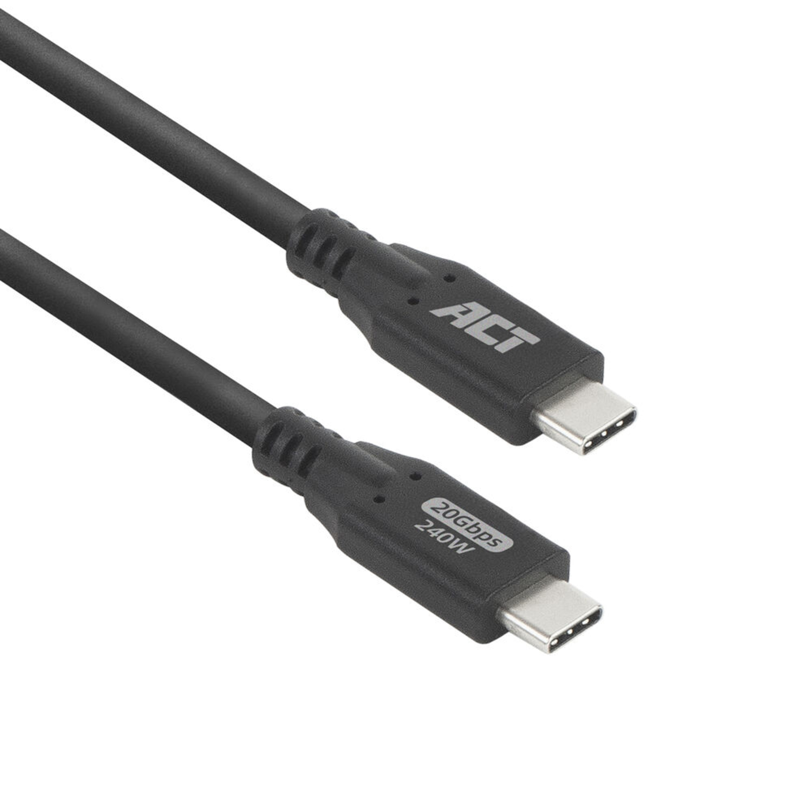 ACT USB4 20Gbps 240W USB Type-C Cable 0.5 Metres