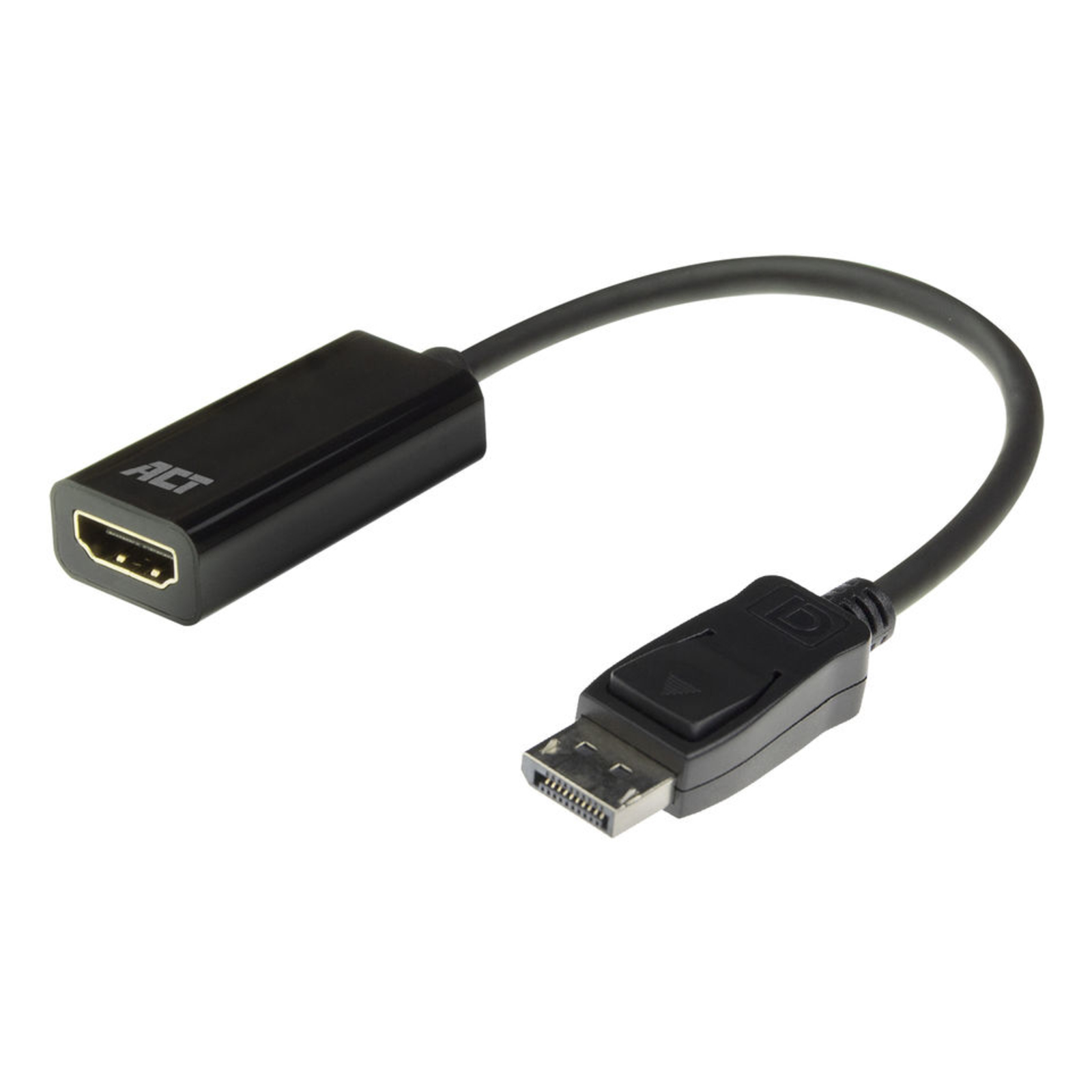 ACT DisplayPort to HDMI Female Adapter 4K Zip Bag
