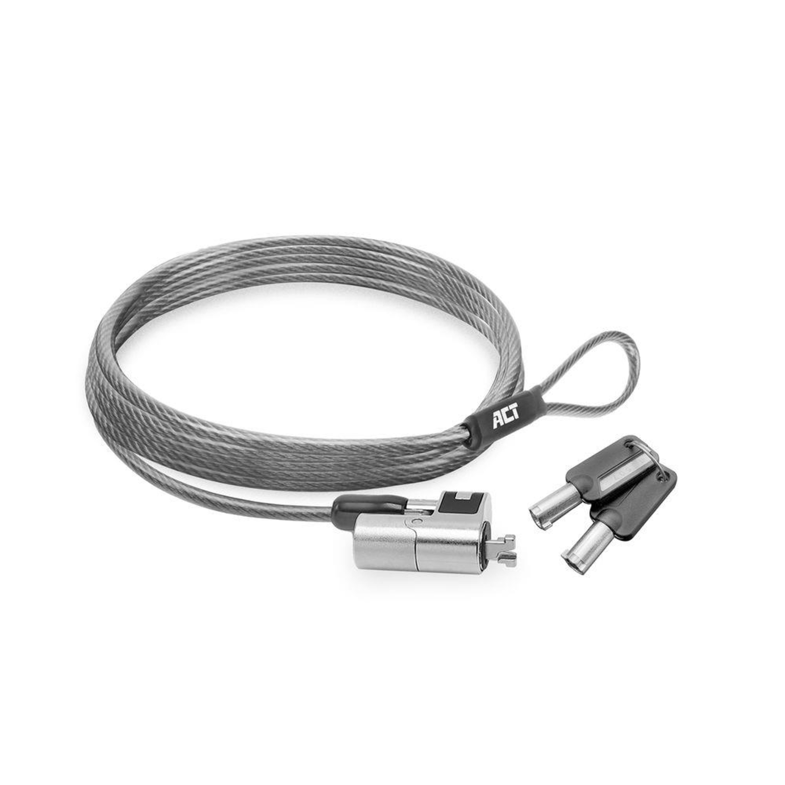 ACT AC9030 Cable Lock Metallic 2 M