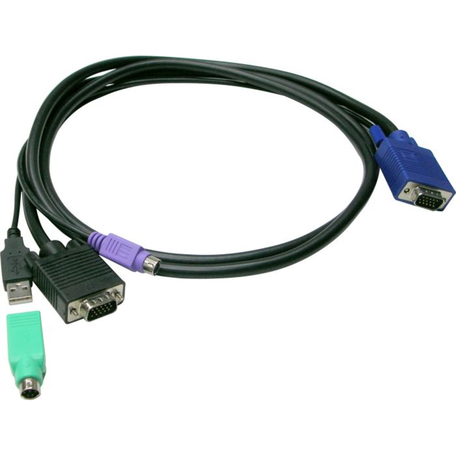 LevelOne KVM Cable ACC-3203 USB+PS/2 5.00m