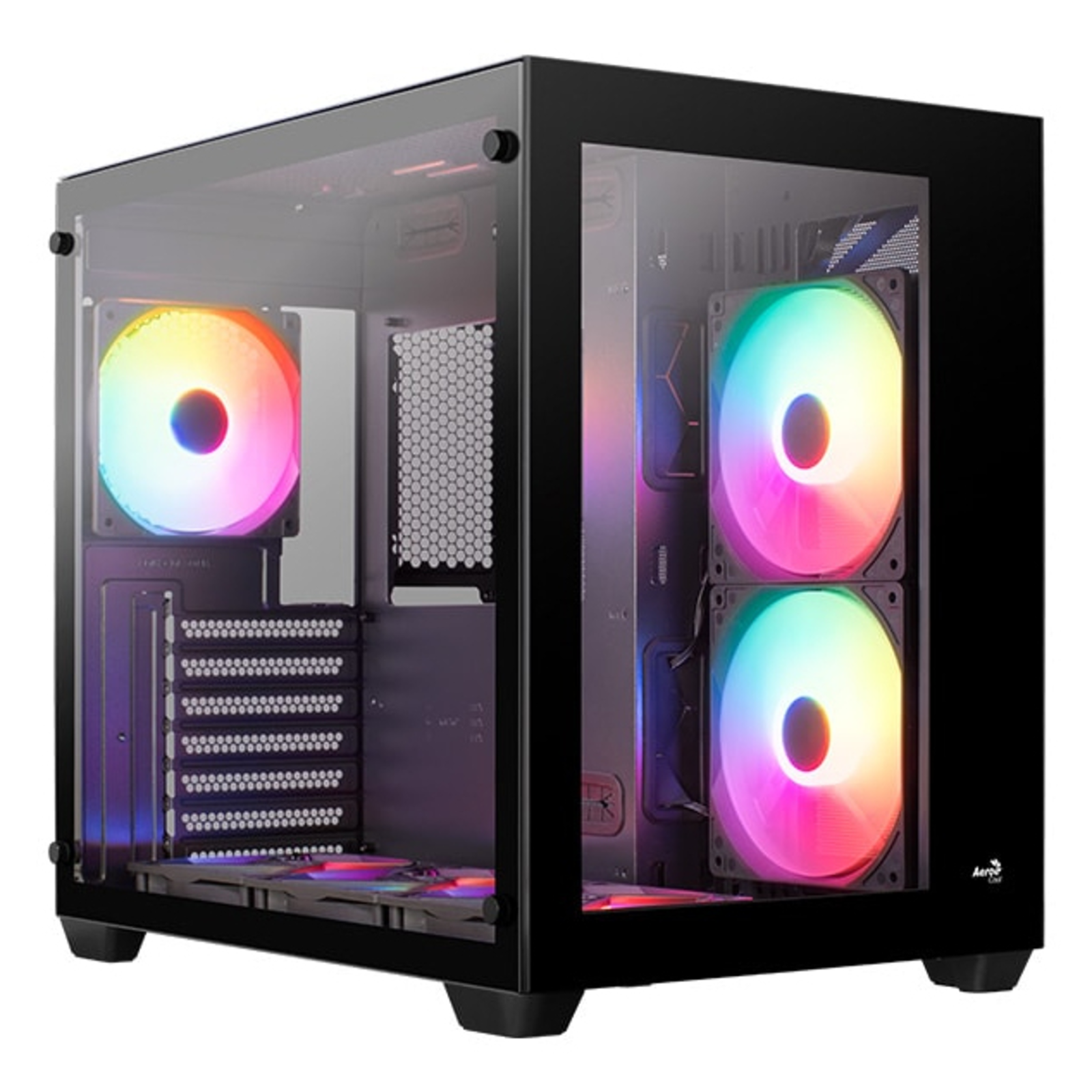 AeroCool Dryft-BK-v1 Black PC Case