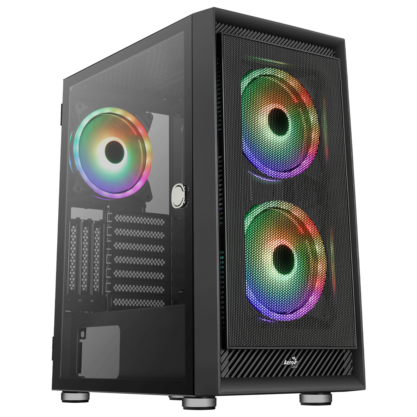 AeroCool Graphite-G-BK-v3 Black PC Case