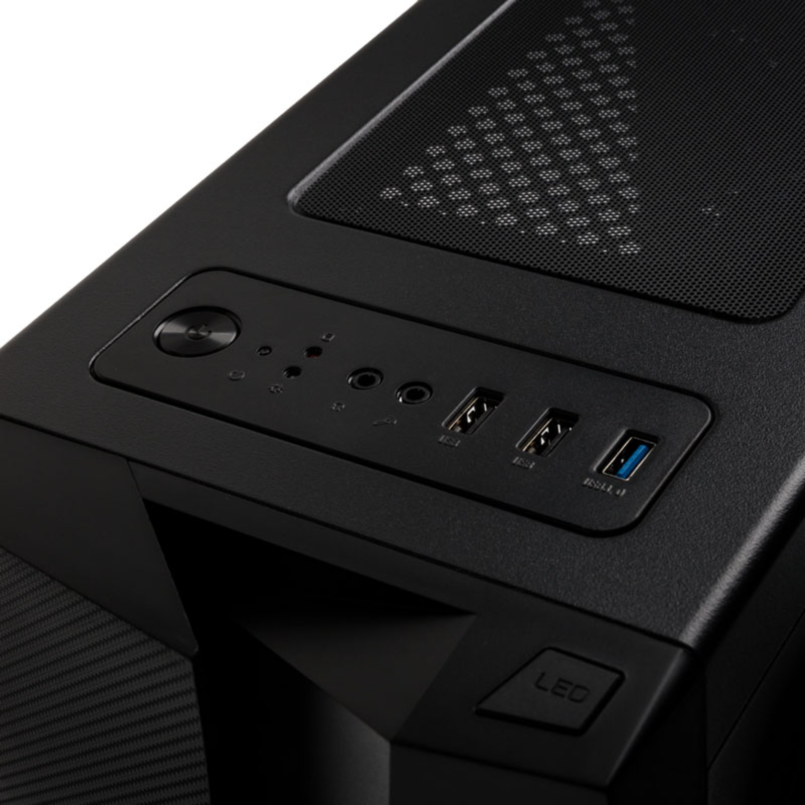 AeroCool Midi Bolt Black RGB MicroATX/ATX/Mini-ITX Case O.N.