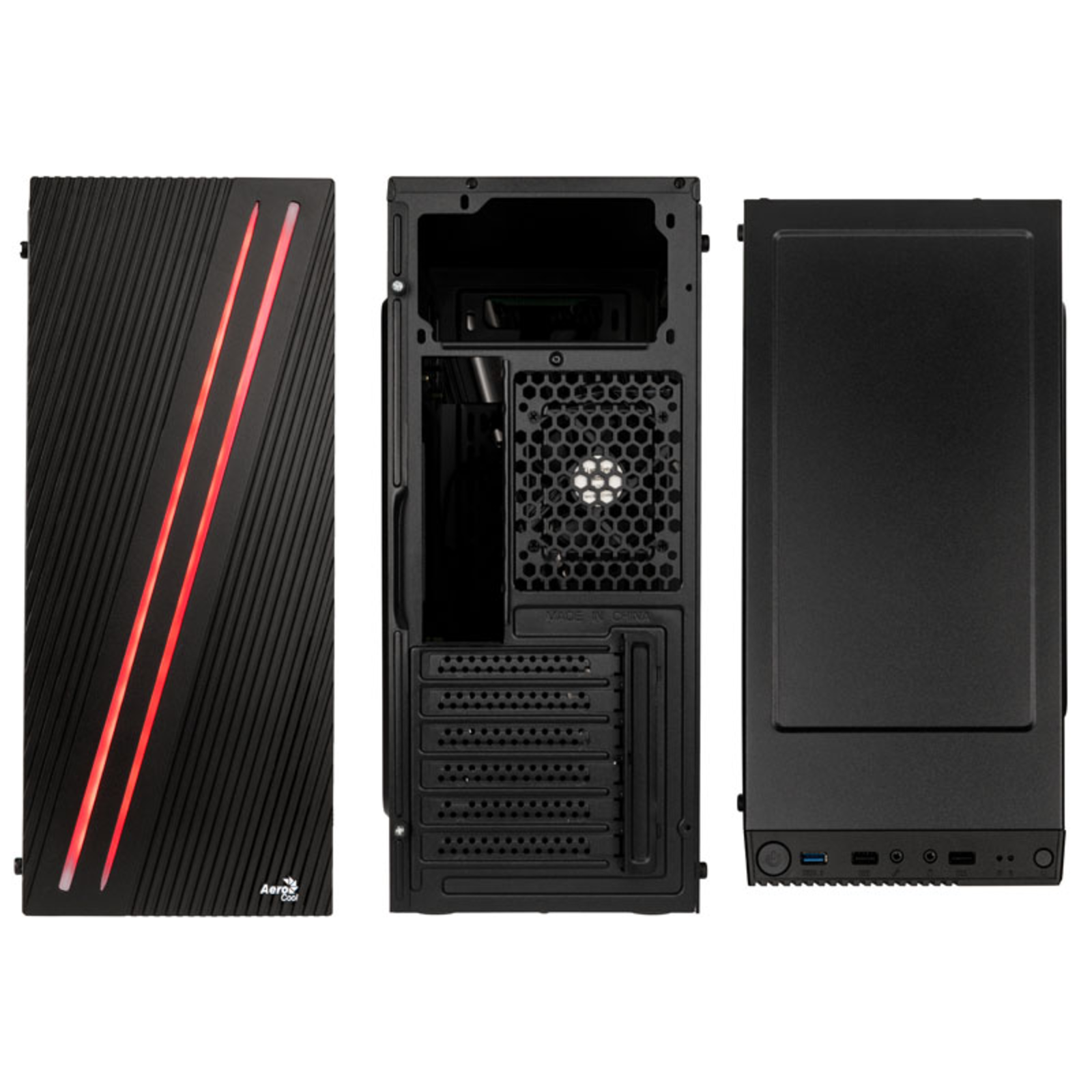 AeroCool Streak Black Window Kit