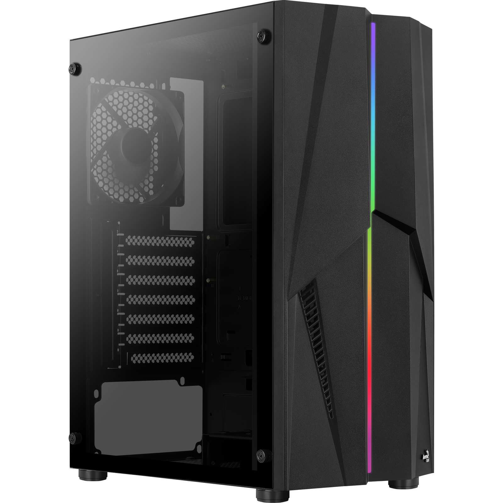 AeroCool Mecha V1 Black Tempered Glass