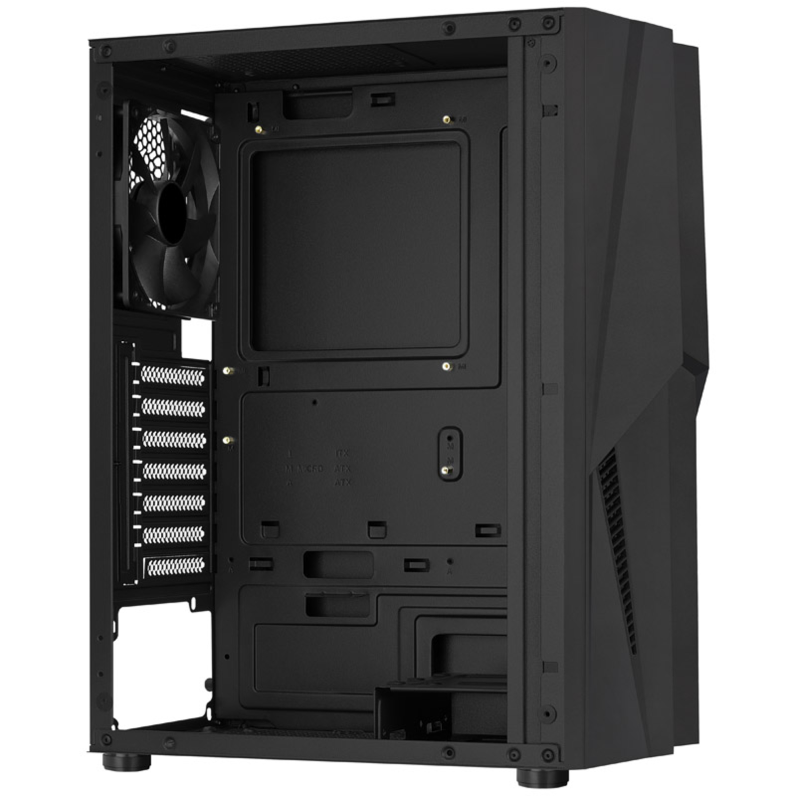 AeroCool Mecha V1 Black Tempered Glass