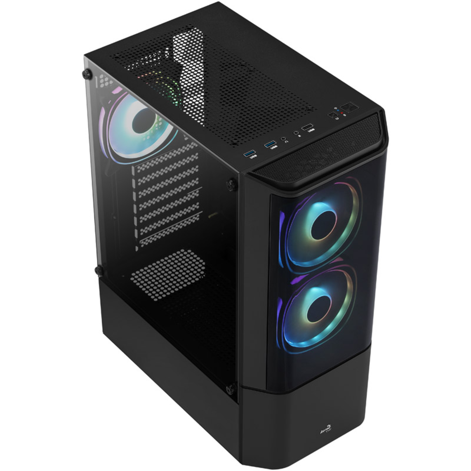 AeroCool Midi Quantum V3 Black MicroATX/ATX/MiniITX Case