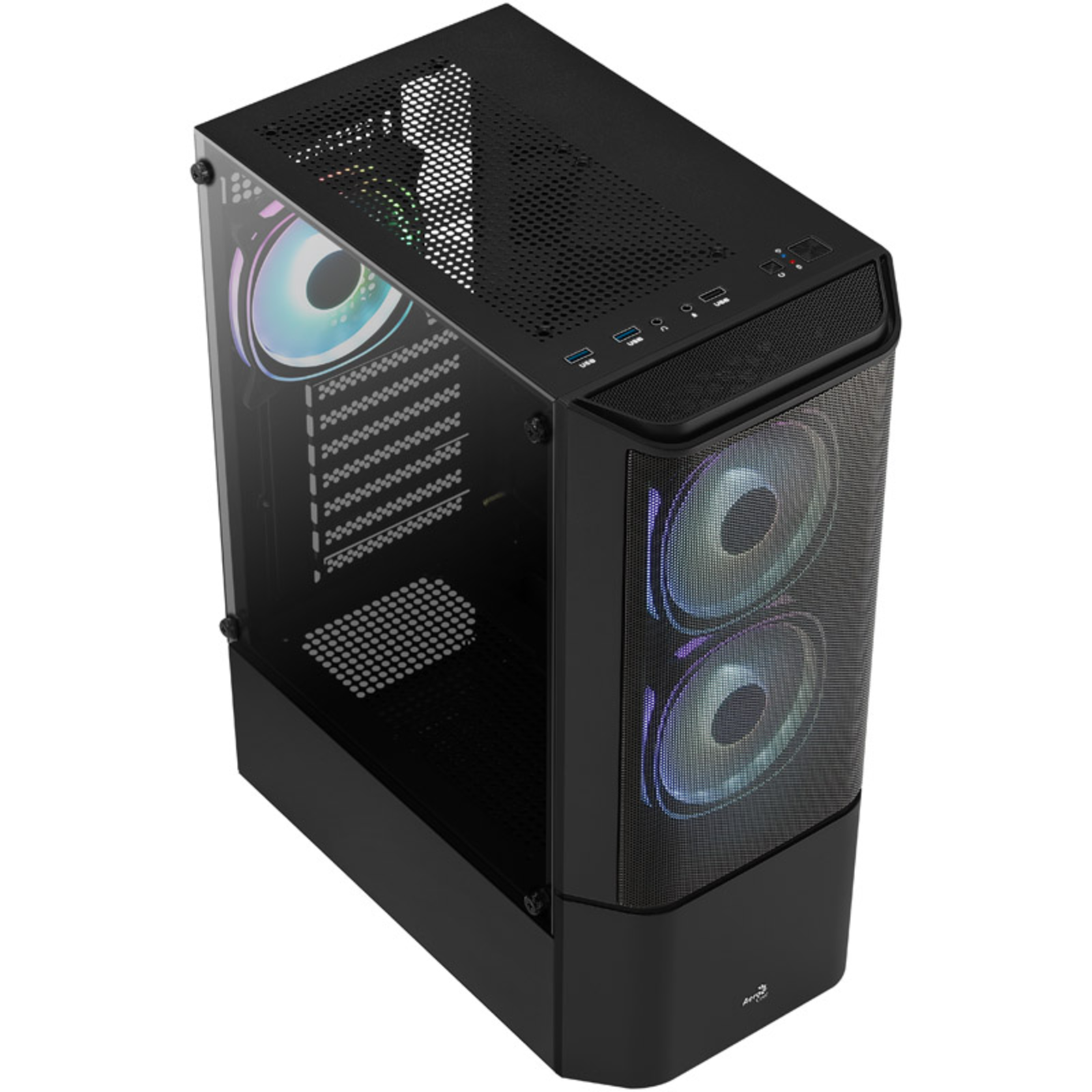 AeroCool Quantum Mesh ATX No Power Supply Black