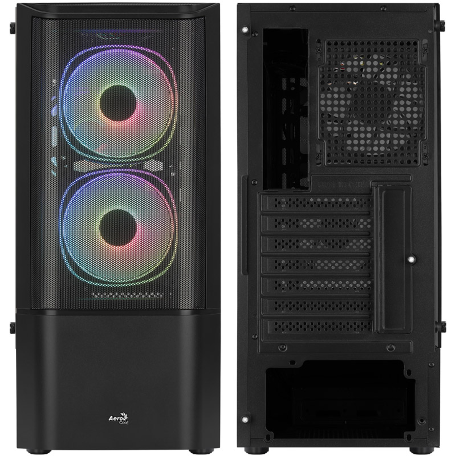 AeroCool Quantum Mesh ATX No Power Supply Black
