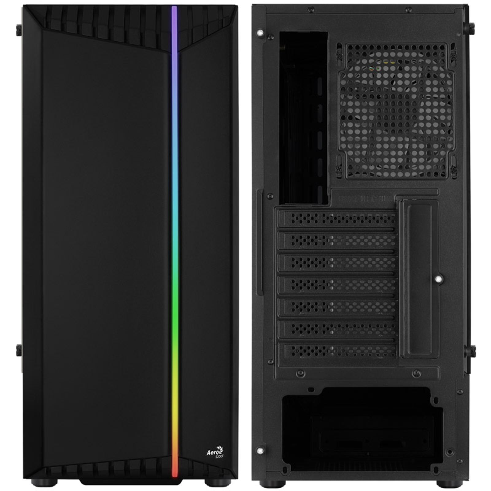 AeroCool Bionic-G V2 TG Black Tempered Glass