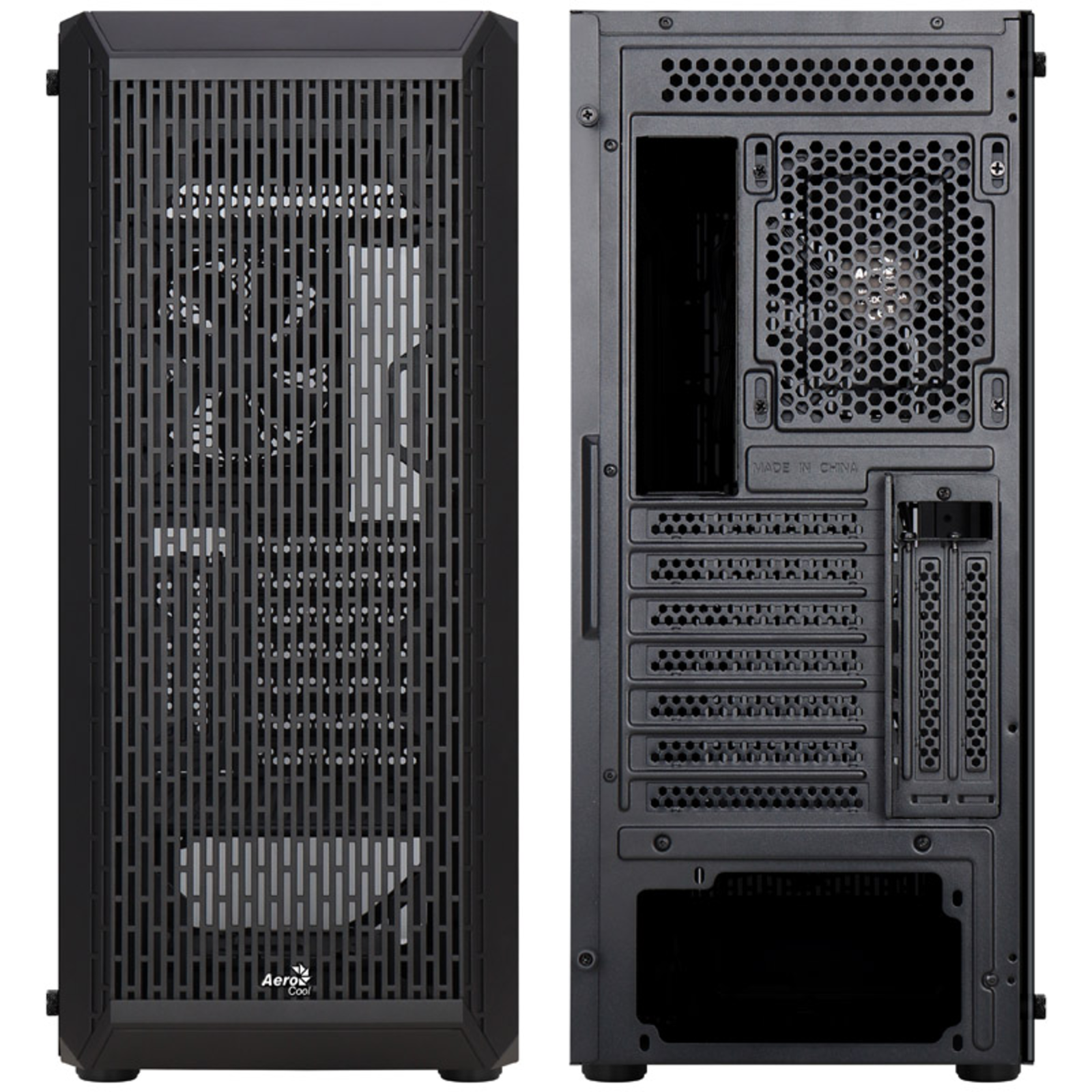 AeroCool Case Midi Beam-G V1 MicroATX ATX MiniITX B