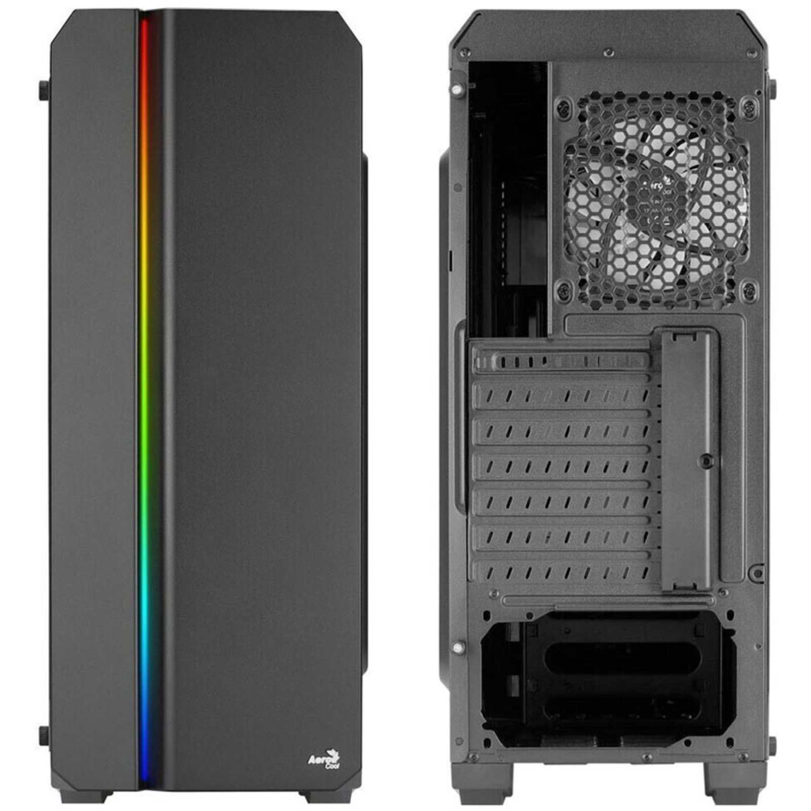 AeroCool Genesis ARGB Black Acrylic Side Panel