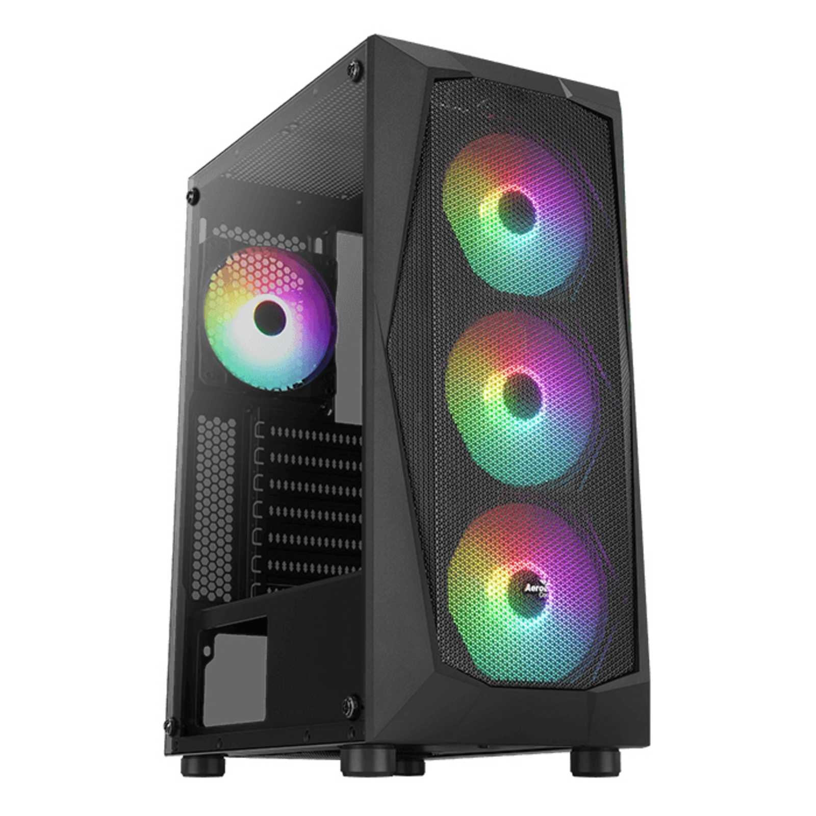 AeroCool Falcon ARGB ATX without Power Supply Black
