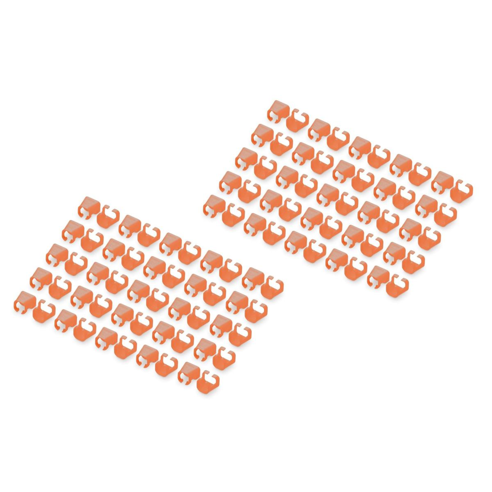 DIGITUS Color Clips for Patch Cables 100pcs. orange
