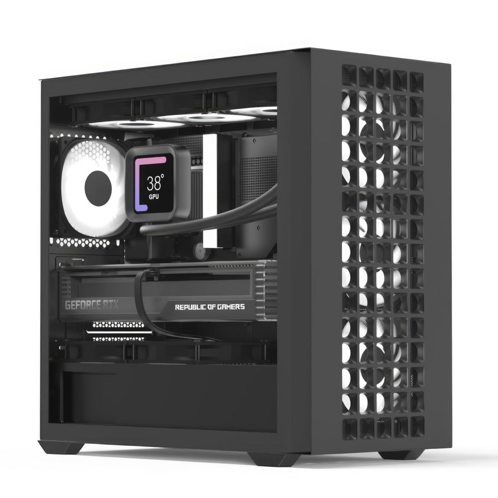 AeroCool Geh Mini D302A-G-BK-V1 BMeshMicro-ATX