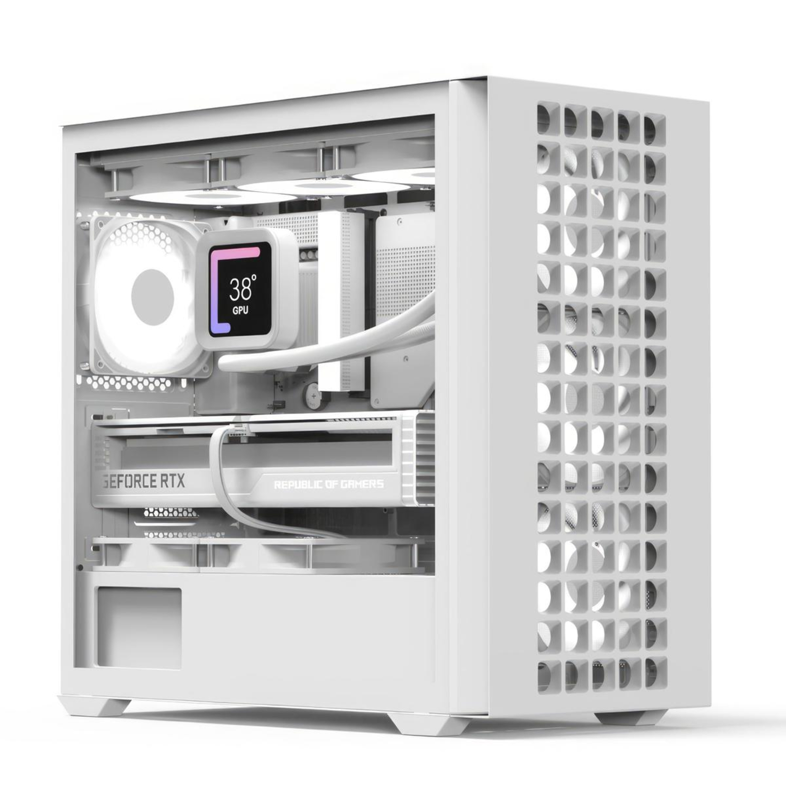 AeroCool Go Mini D302A-G-WT-V1 W/Mesh/Micro-ATX