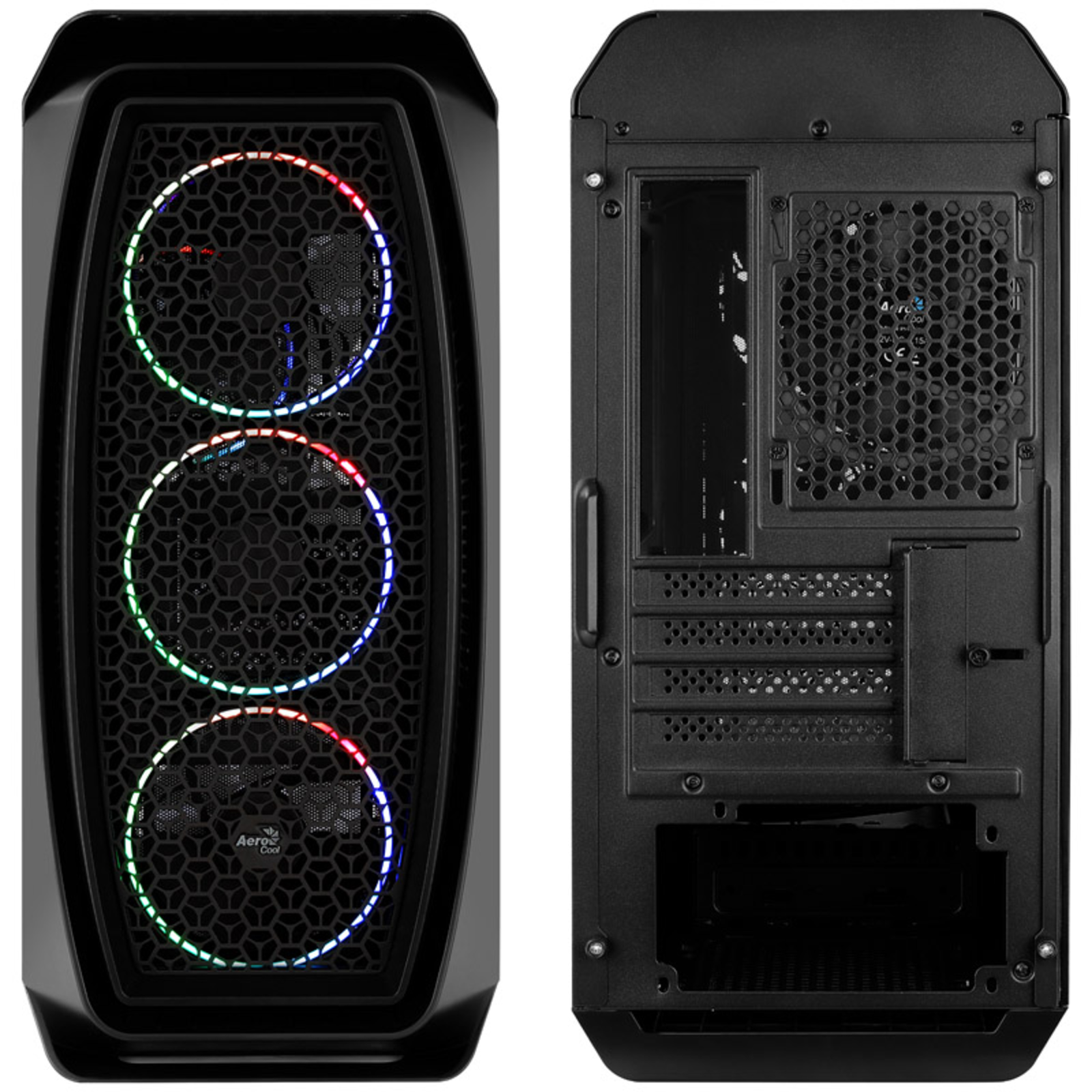 AeroCool Aero One Mini Eclipse Midi-Tower Tempered Glass Black