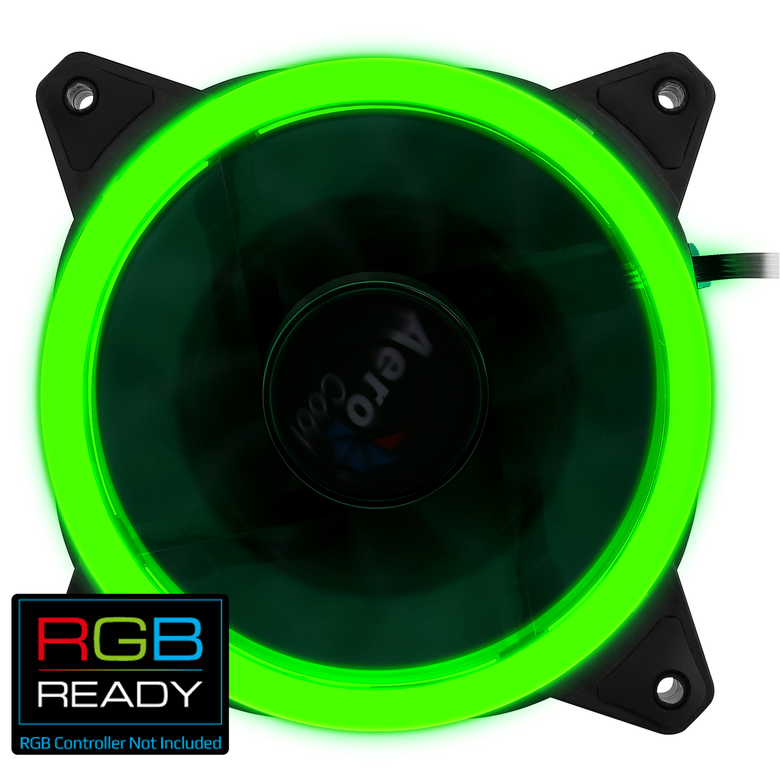AeroCool Rev RGB 12cm Case Fan (Black)