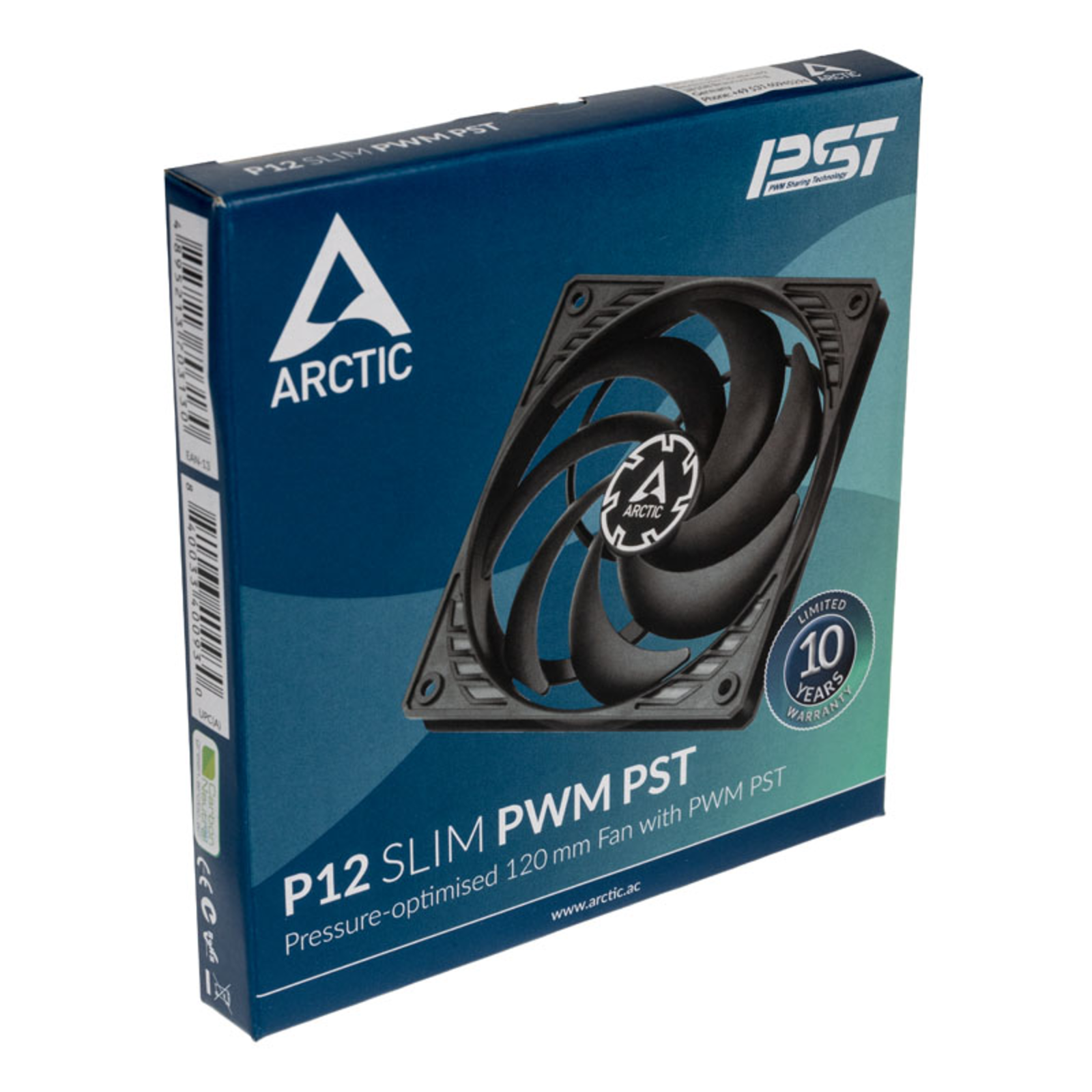 ARCTIC P12 Slim PWM PST Housing Fan 120mm