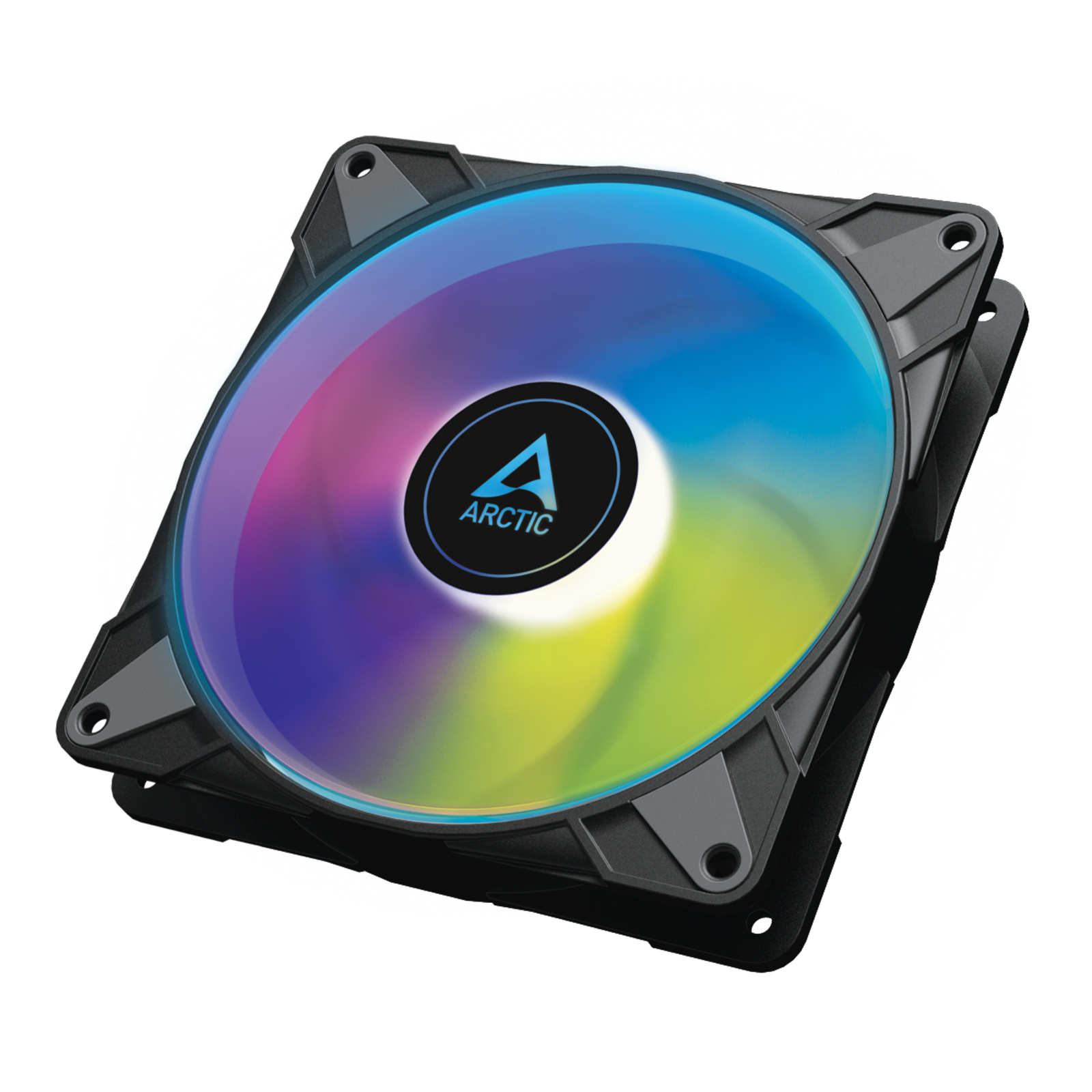 ARCTIC P14 PWM PST A-RGB Fan 1-Pack Black transparent 140mm