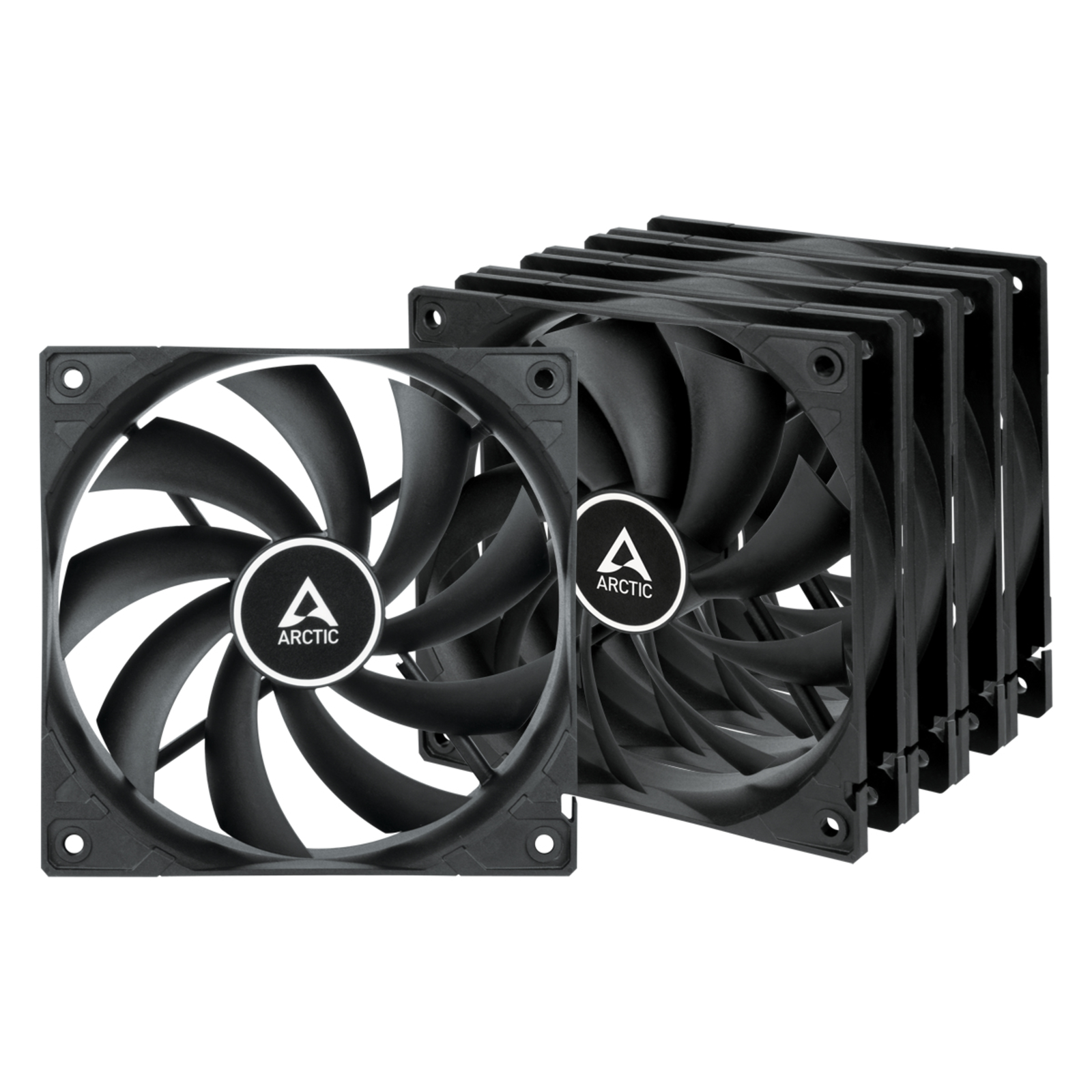ARCTIC Fan 120x120x25 F12 Value Pack Black 5pcs