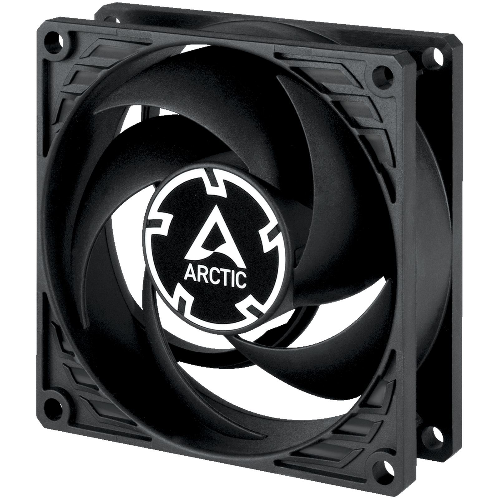 ARCTIC P8 Max High Performance 80mm PWM Fan Fan 8cm 0.6 Sone 40 Cfm 67.96 M-h Black