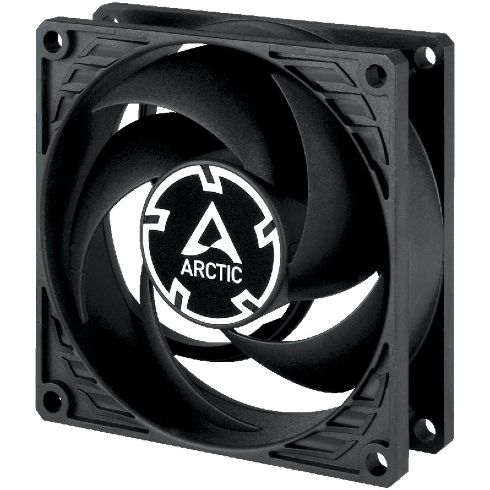 ARCTIC P8 Max High Performance 80mm PWM Fan Fan 8cm 0.6 Sone 40 Cfm 67.96 M-h Black