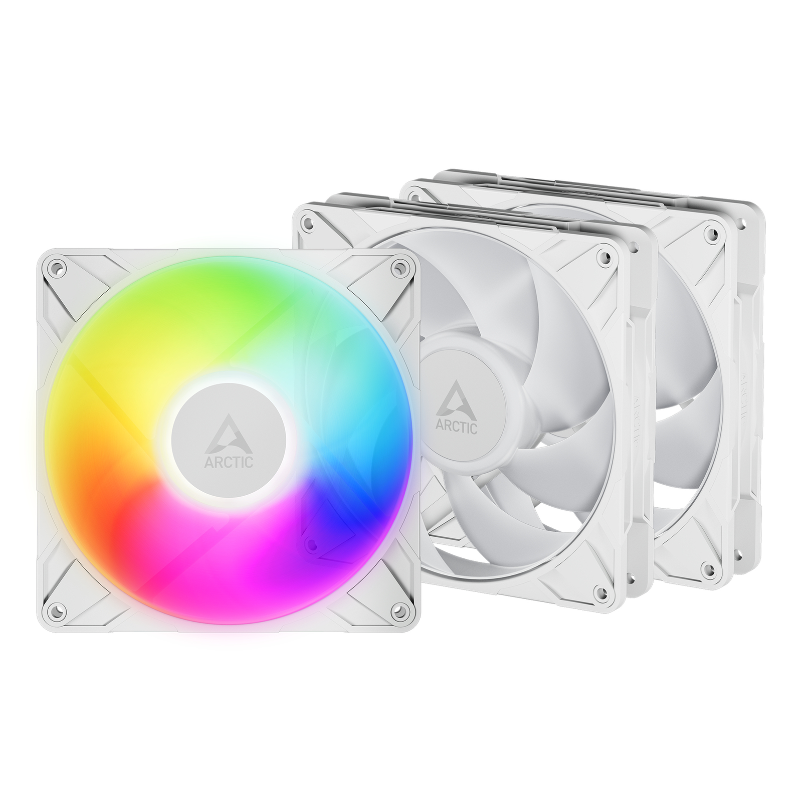 Arctic P14 Pro A-RGB Case Fan with Cable Splitter 140 Mm White (pack of 3)
