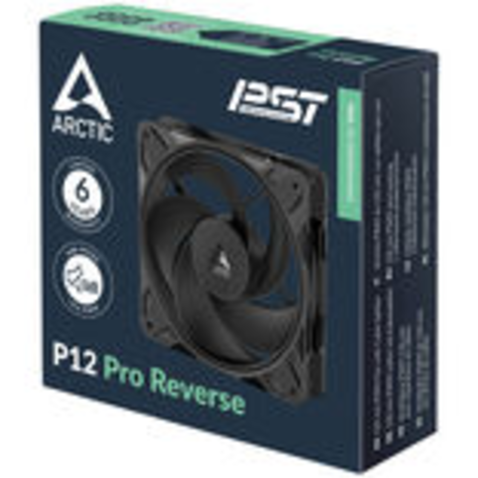 ARCTIC P12 PRO Reverse Black Case Fan