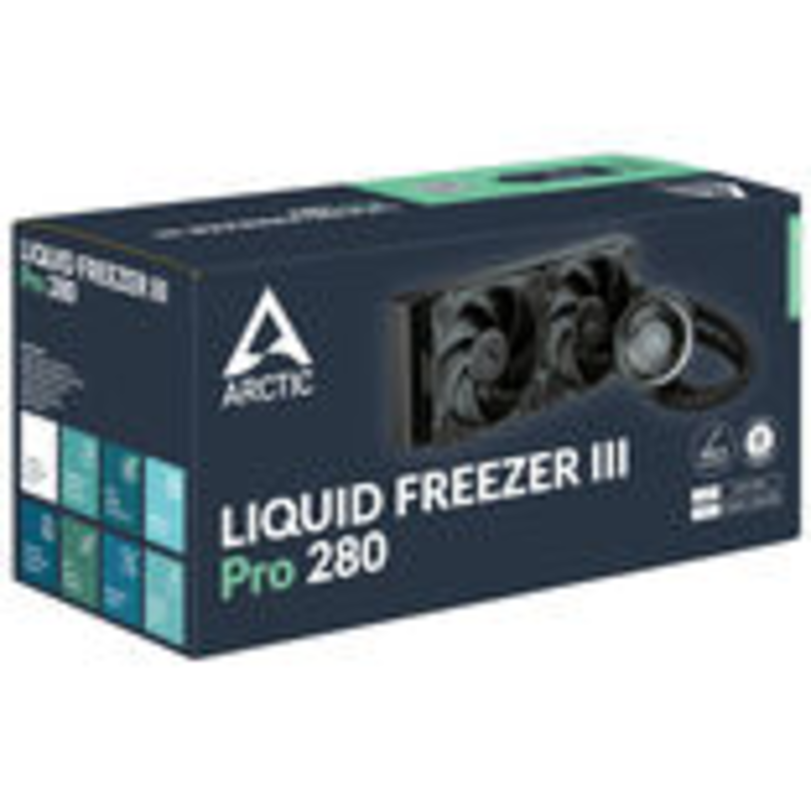 Arctic WAK Liquid Freezer III Pro 280 Black AMD Socket AM4 (Ryzen) AMD Socket AM5 (Ryzen Zen4)