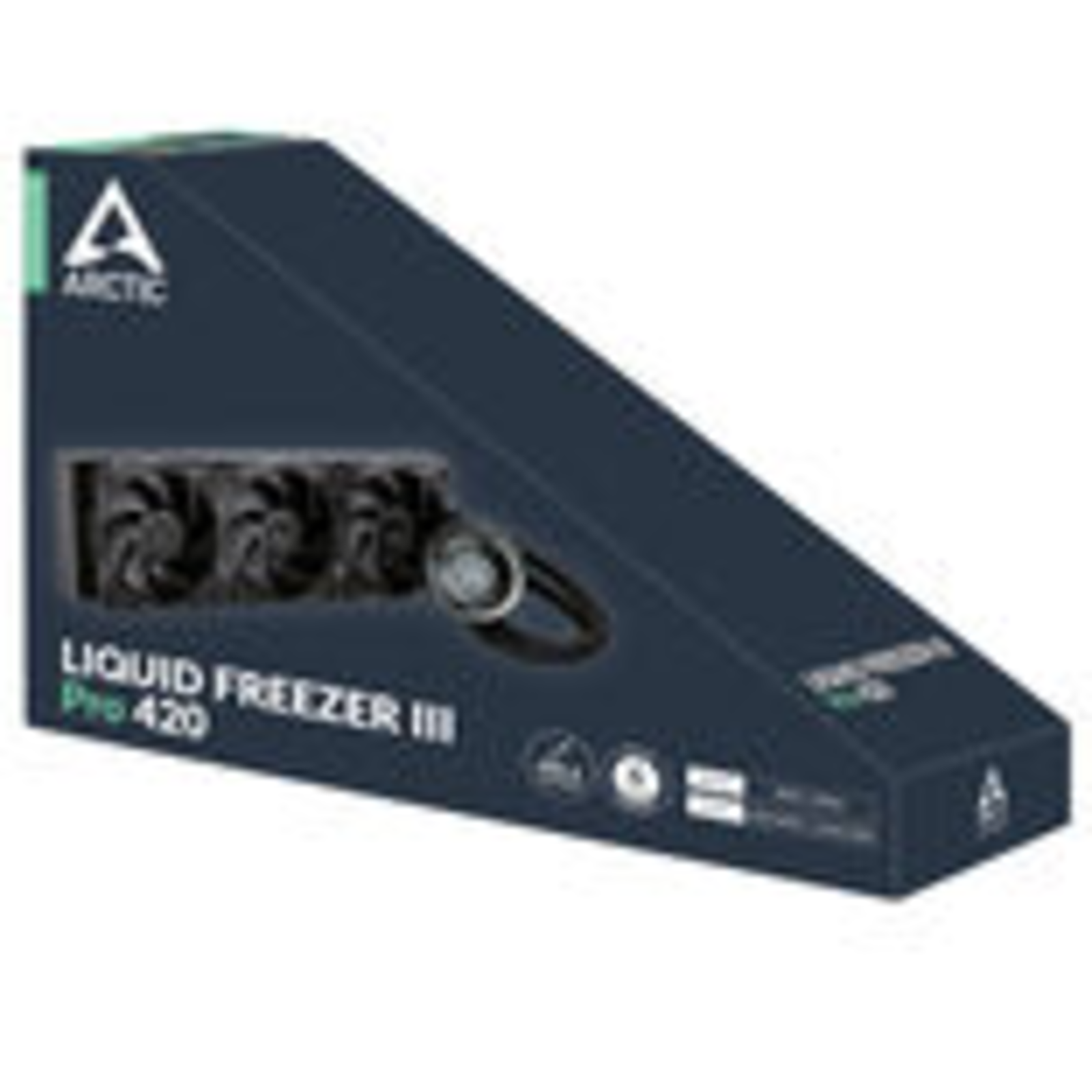 Arctic WAK Liquid Freezer III Pro 420 Black CPU Cooler AMD Socket AM4 (Ryzen)