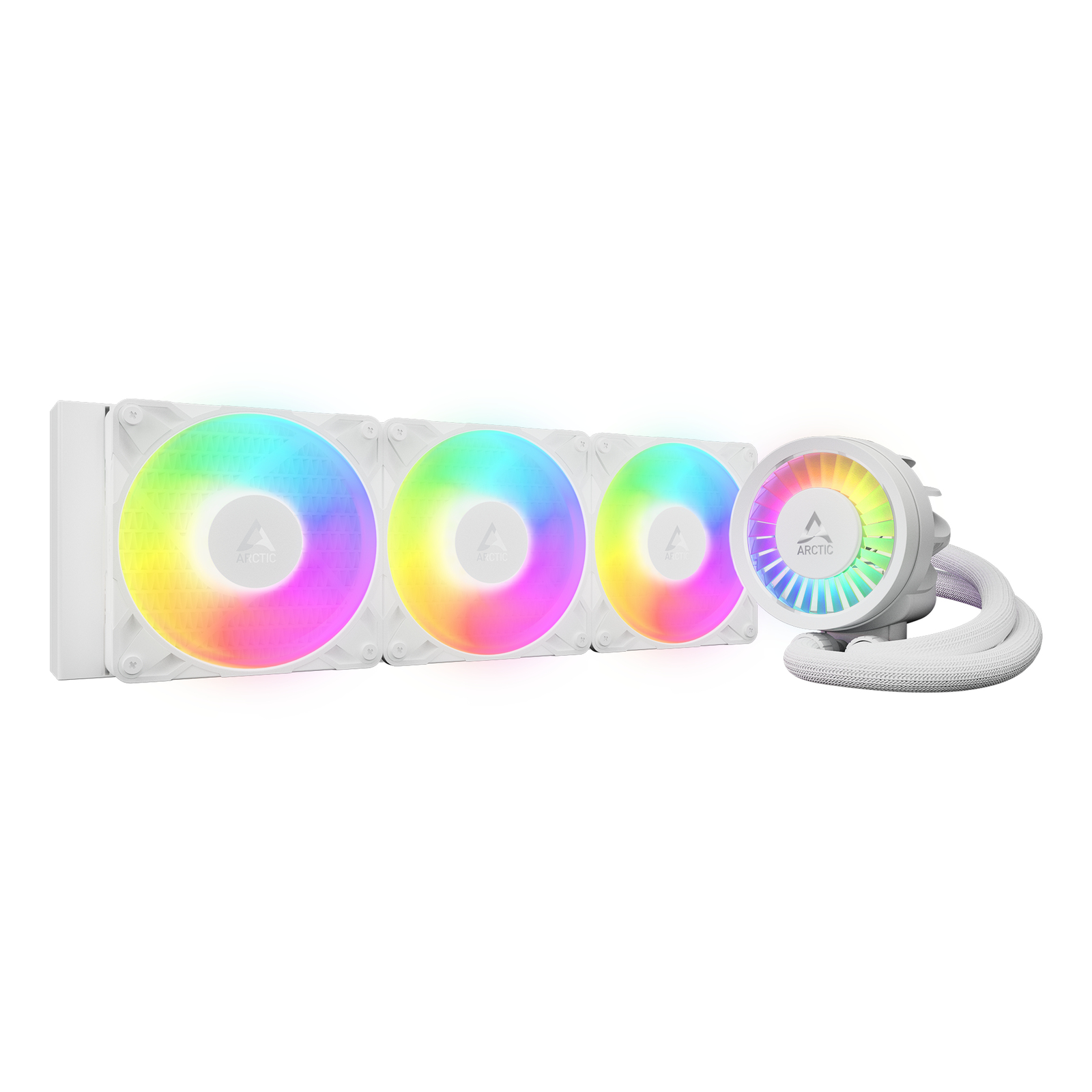 Arctic Liquid Freezer III Pro RGB AIO Water Cooling Kit 360mm (White)