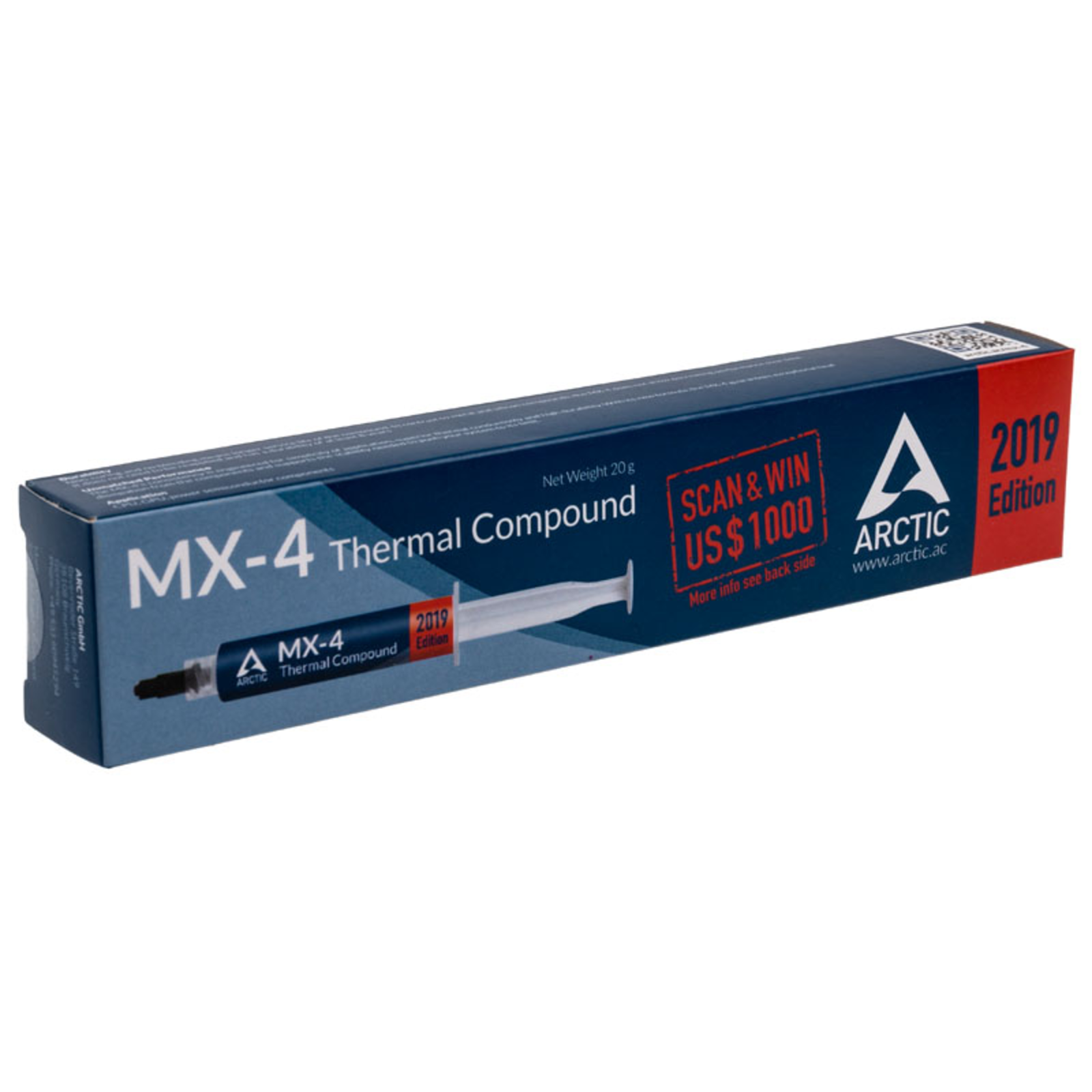 ARCTIC MX-4 2019 Edition WA Thermal Paste 20g