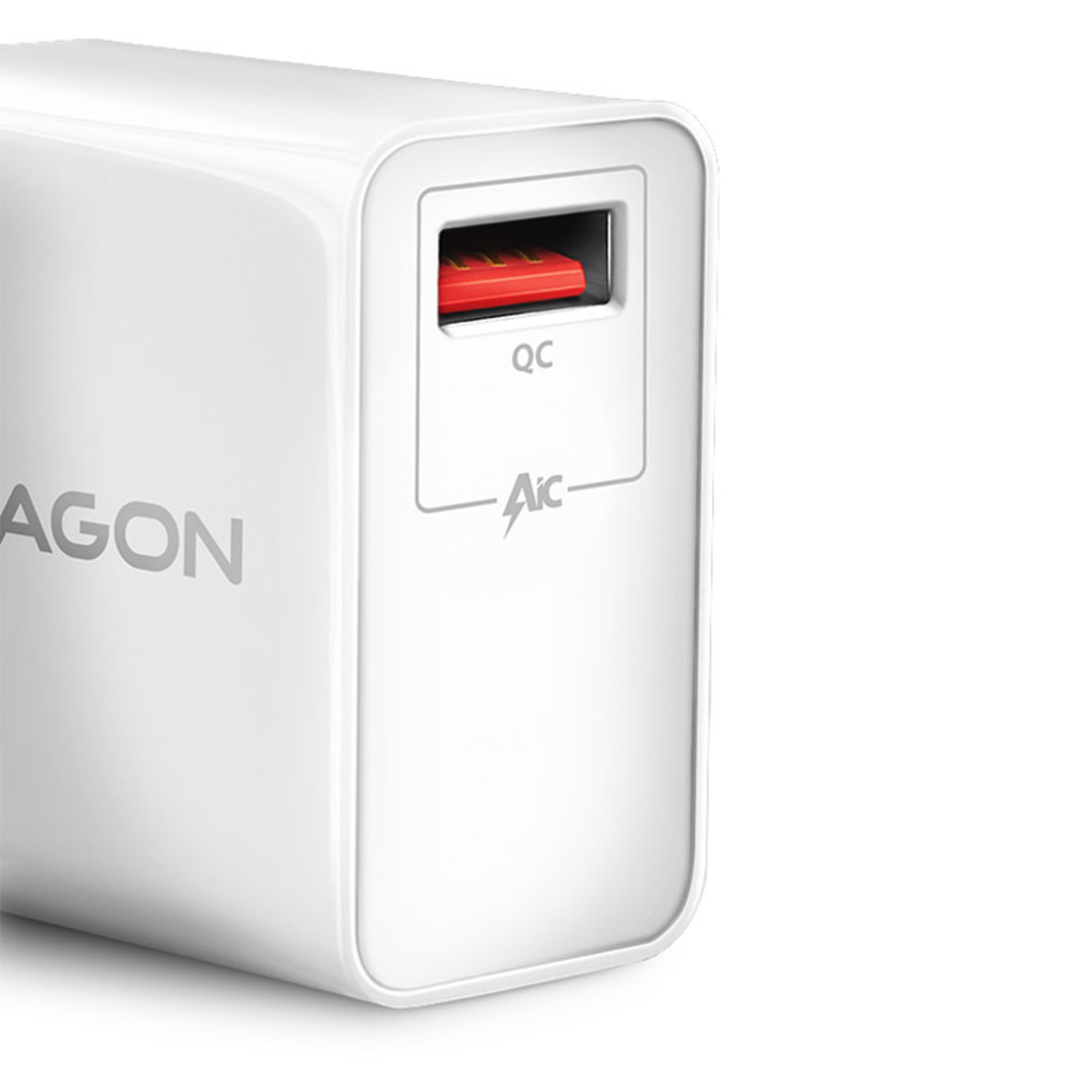 Axagon ACU-QC19W Charger 1x QC3.0/AFC/FCP/SMART 19W White