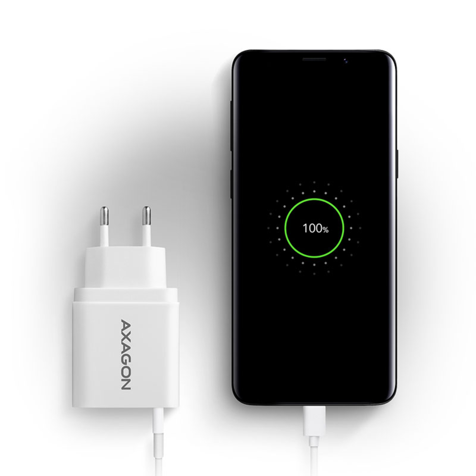 Axagon ACU-QC19W Charger 1x QC3.0/AFC/FCP/SMART 19W White