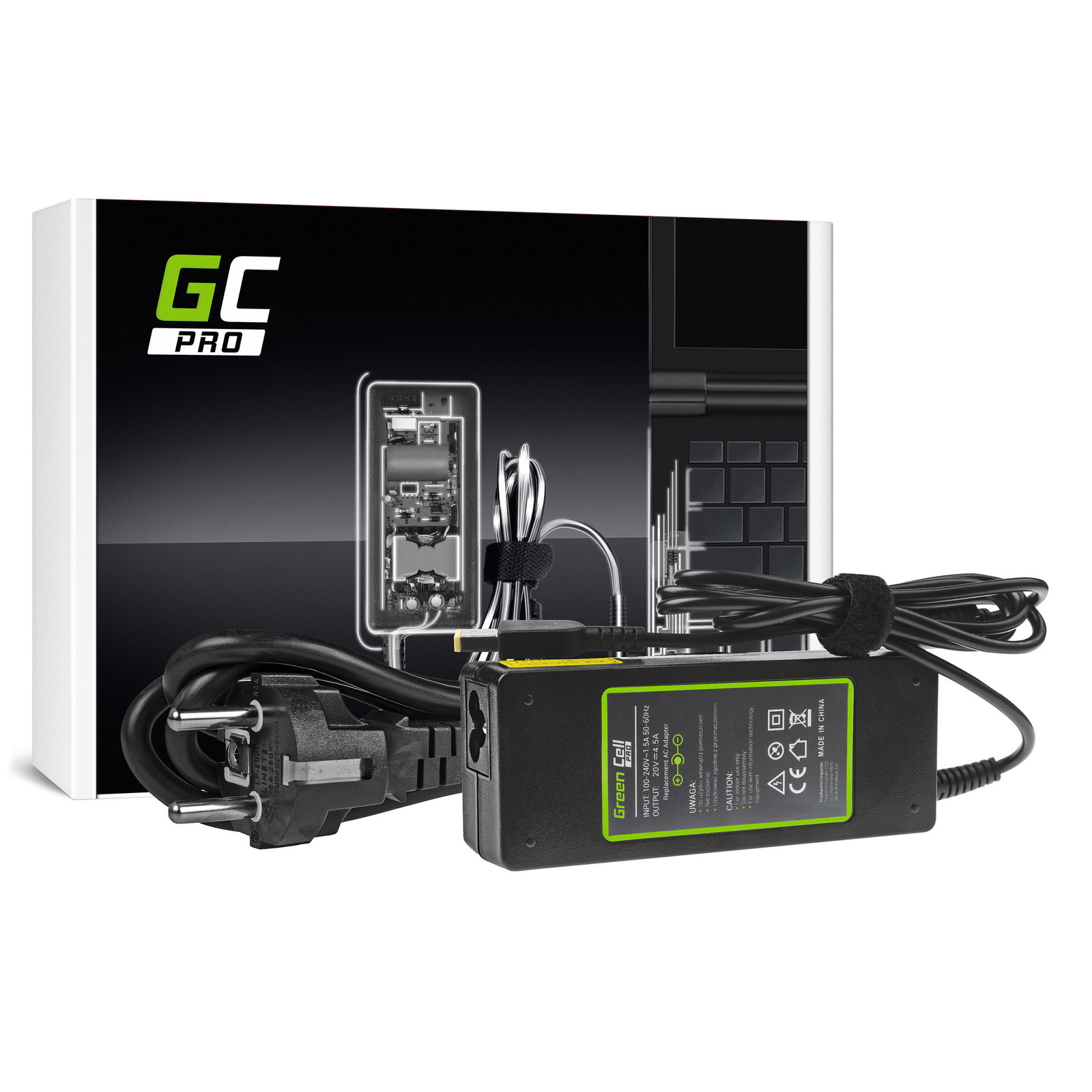 Greencell PRO Laptop Charger for Lenovo G500 G510 Z710 Z51 Z51 20V 4.5A 90W