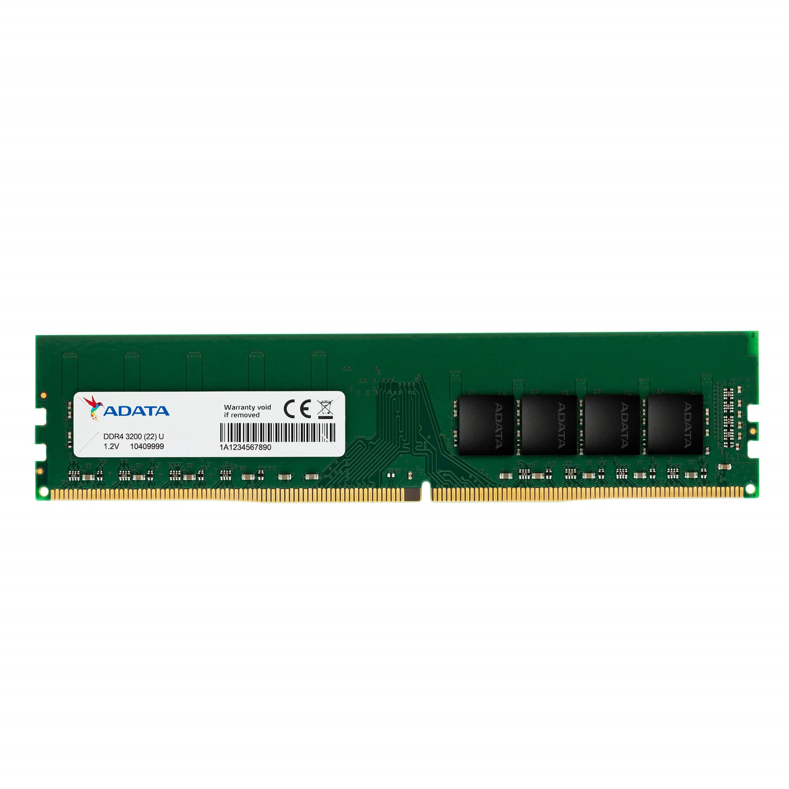 ADATA DDR4 Premier 8GB 3200MHz CL22 U-DIMM Memory