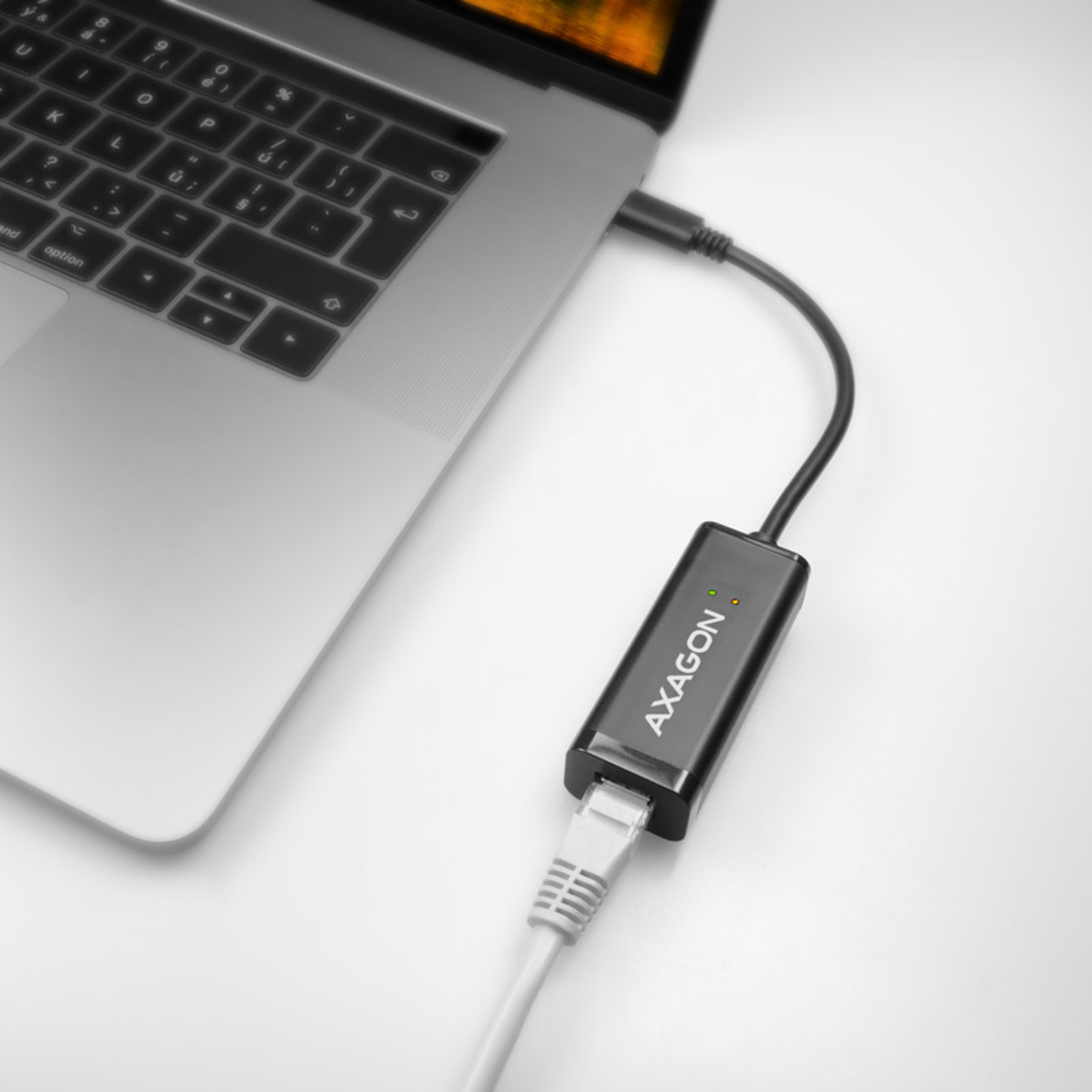 Axagon ADE-SRC Gigabit Ethernet 10/100/1000 Adapter USB 3.1 Type C
