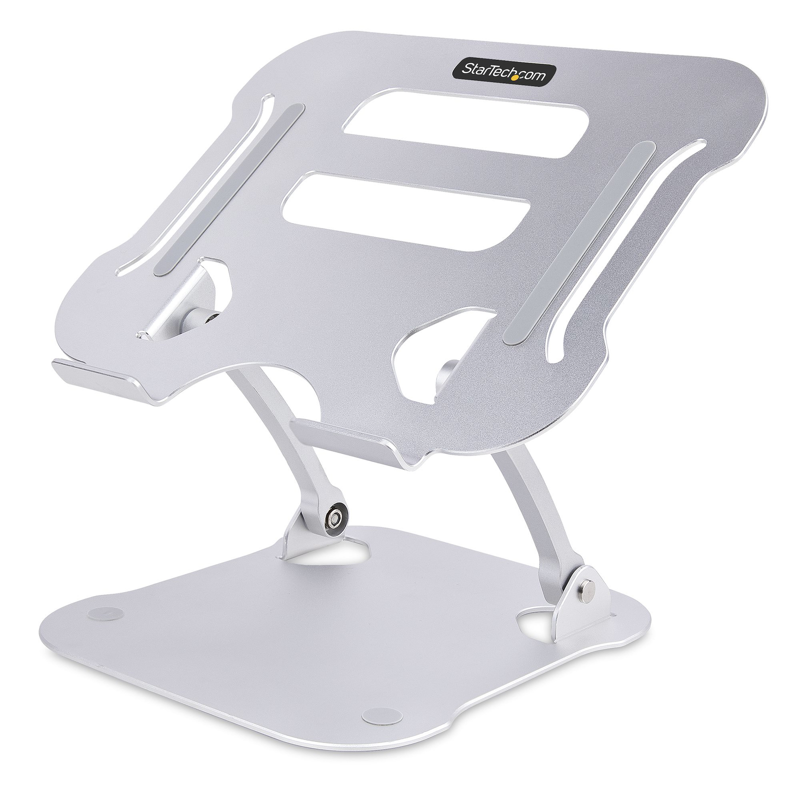 StarTech.com Desktop Laptop Stand Aluminium Laptop Stand Portable Foldable Swivelling
