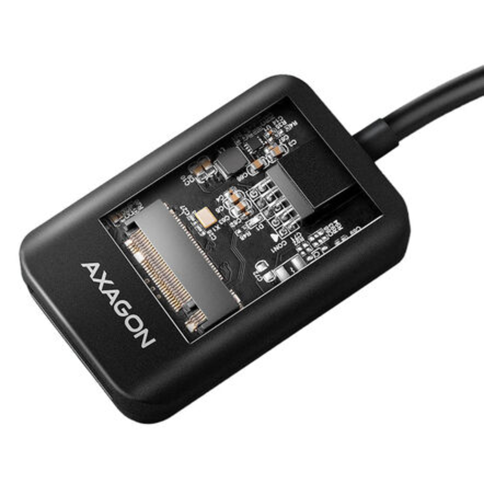 AXAGON ADM2-CM M.2 Adapter USB-C 3.2 Gen2 NVMe SATA SSD