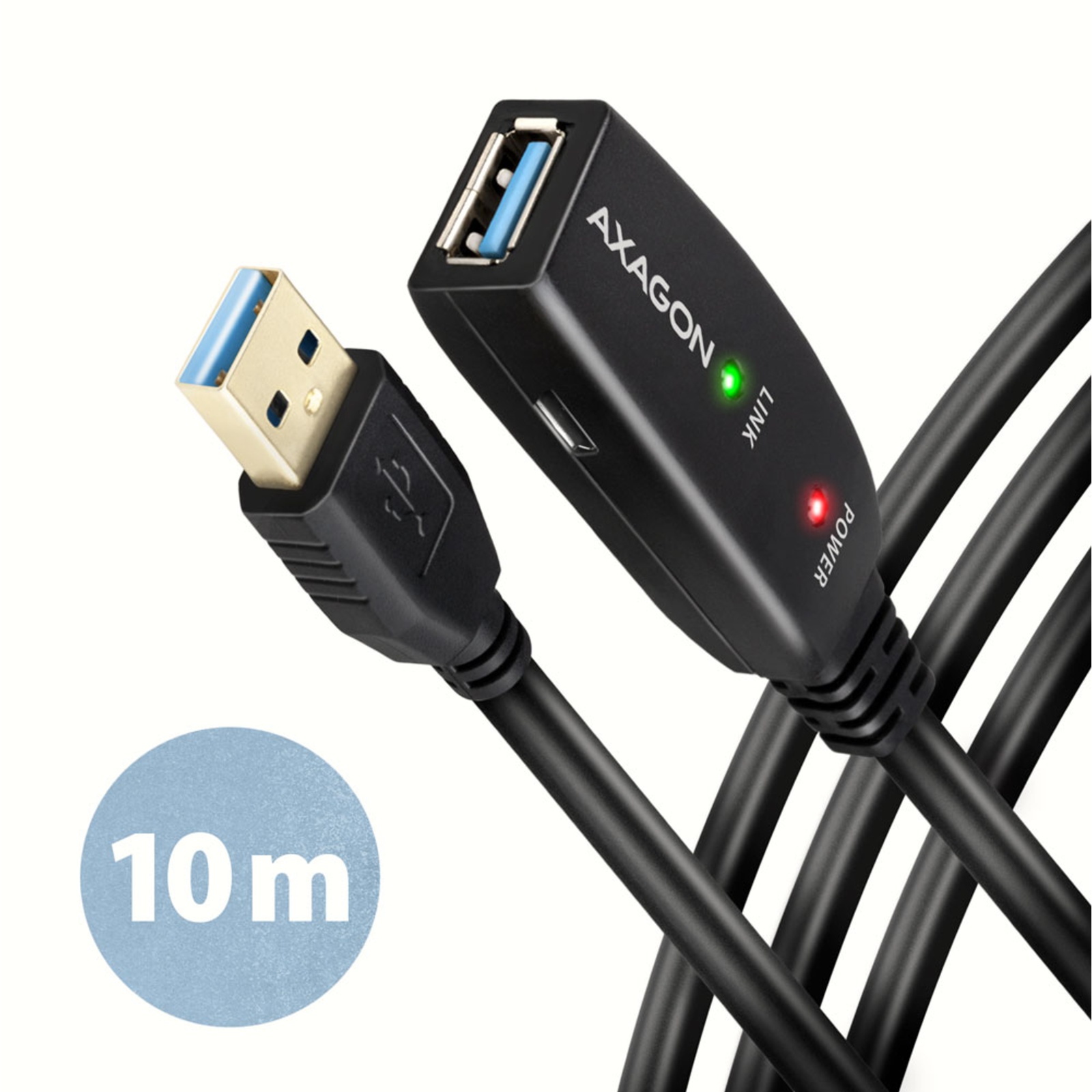 Axagon ADR-310 USB 3.2 Gen 1 Extension Cable Active 10m