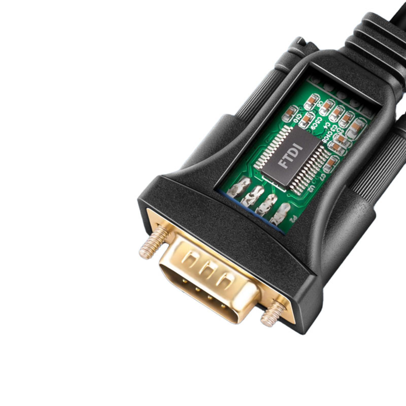 Axagon ADS-1PQN Adapter Cable RS-232 COM Port to USB 2.0 FT232RL Chip