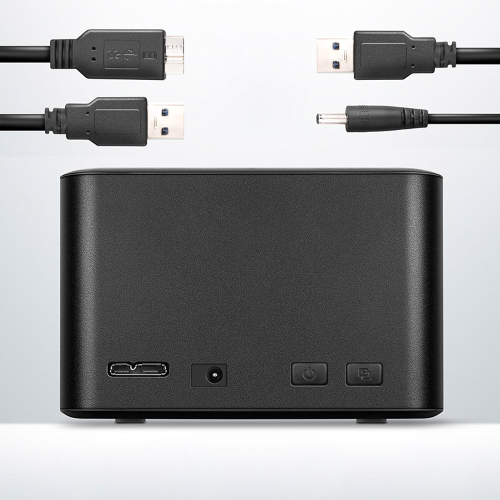 Axagon ADSA-D25 SATA 2.5 CLONE DUAL SSD Dock Station USB 3.2 Gen 1
