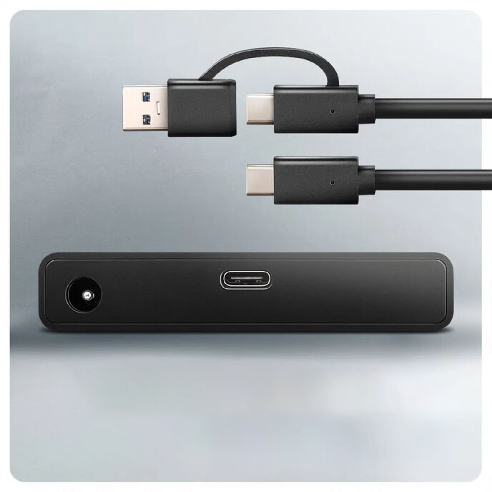 Axagon ADSA-FPX USB-C 3.2 to S-ATA SSD/HDD Adapter with Power Supply