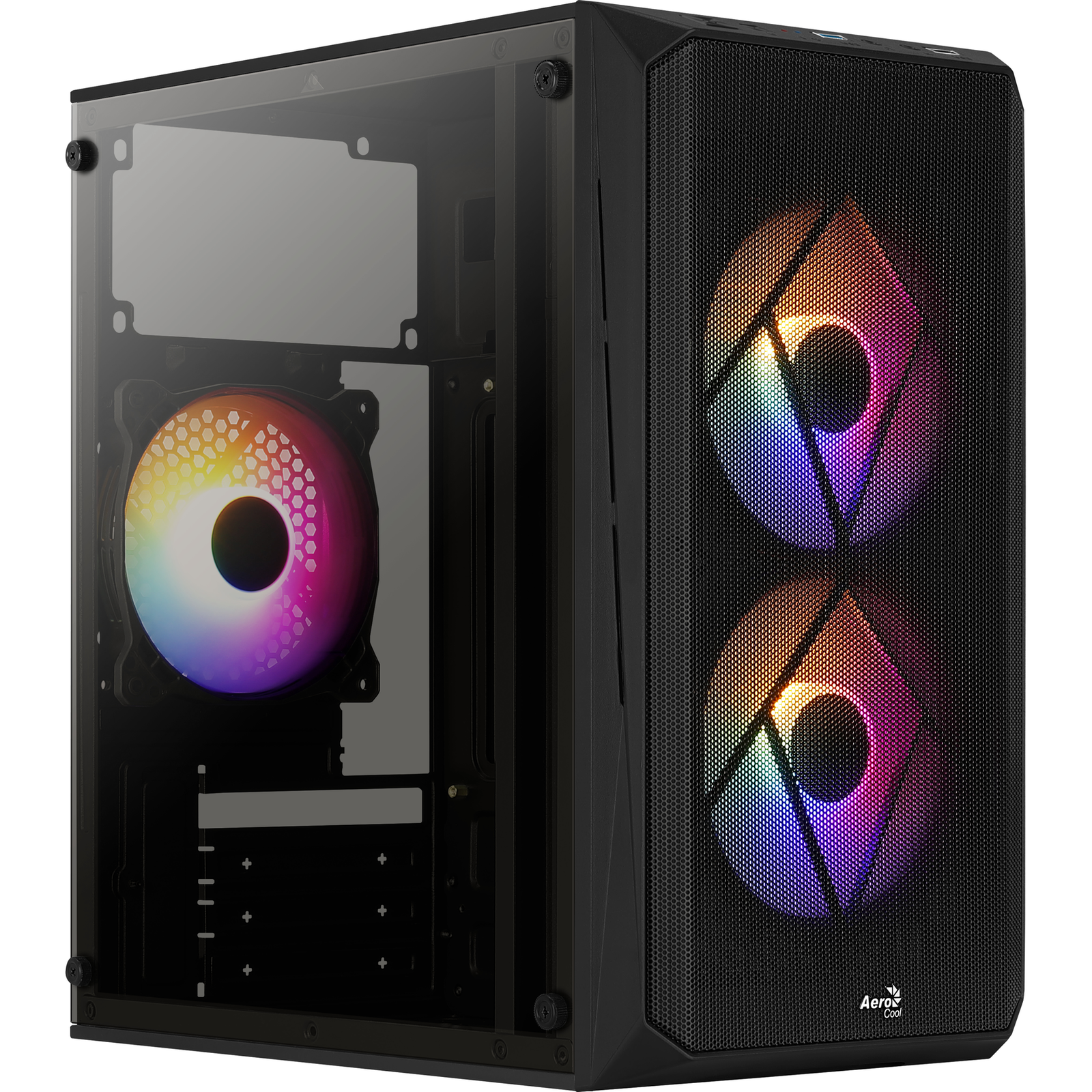 AeroCool BOX GS CS-107-A-BK-v2 FRGB