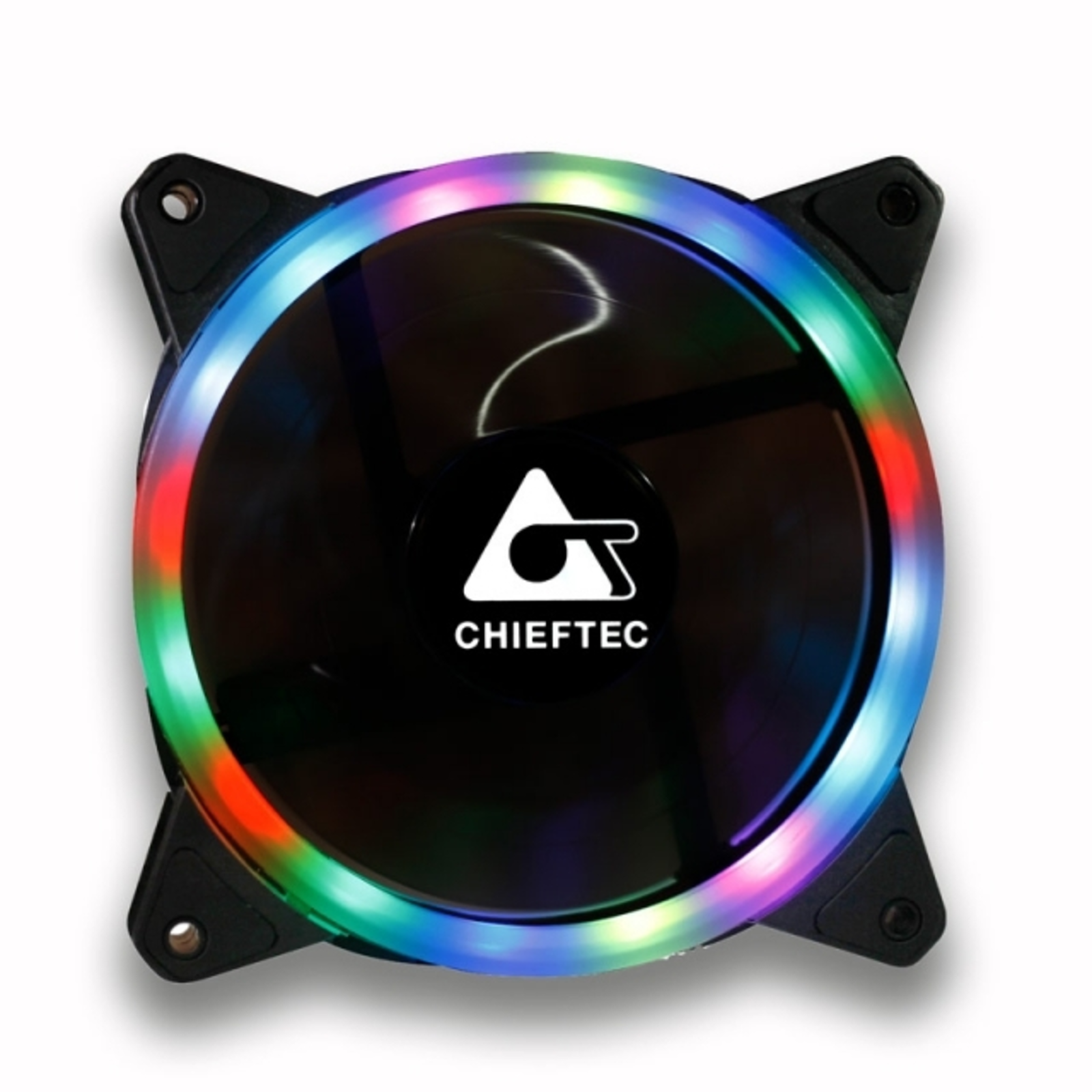Chieftec AF-12RGB Black/white