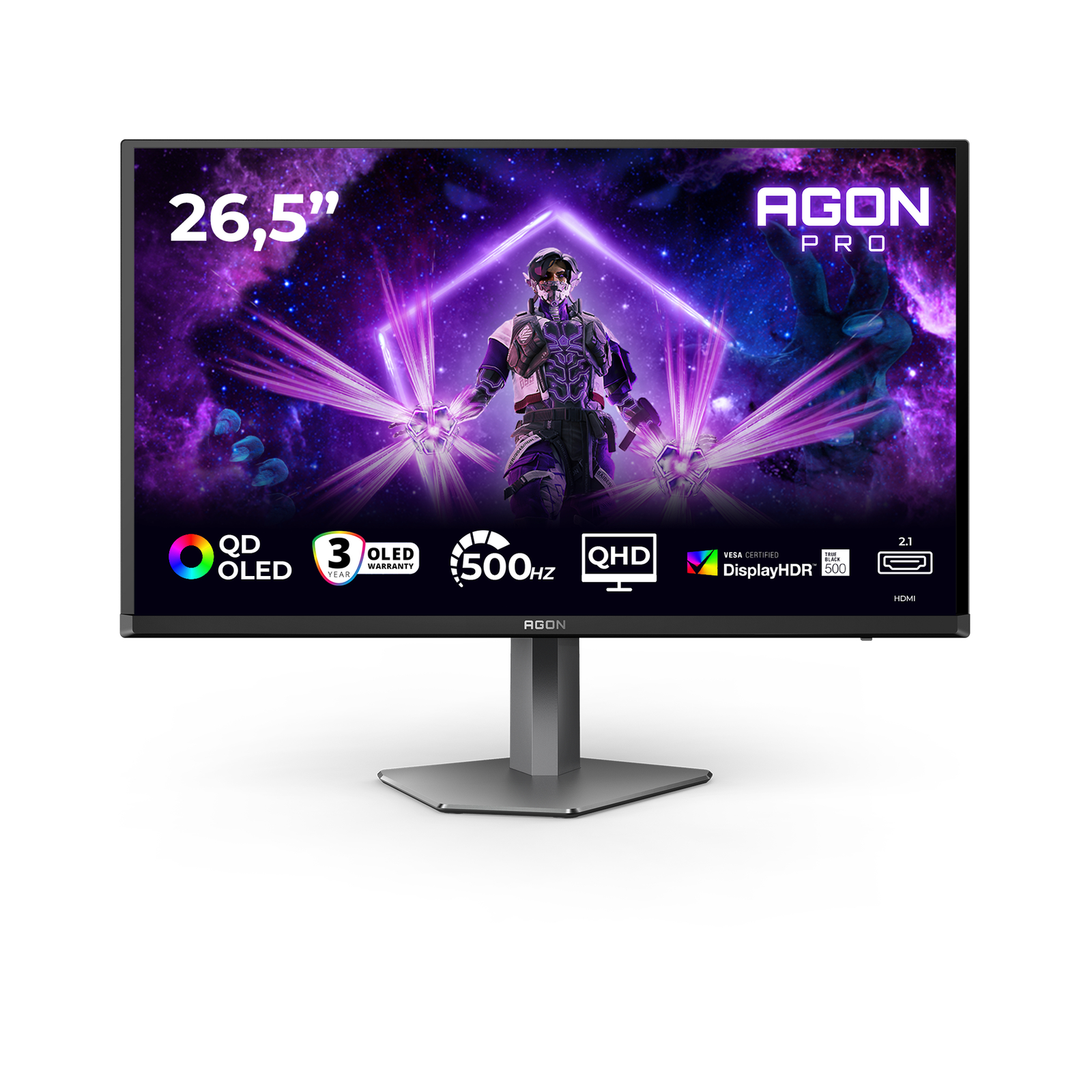 AOC AGON PRO AG276QKD2 AG6 Series OLED Monitor Gaming 68.6 Cm (27inch)