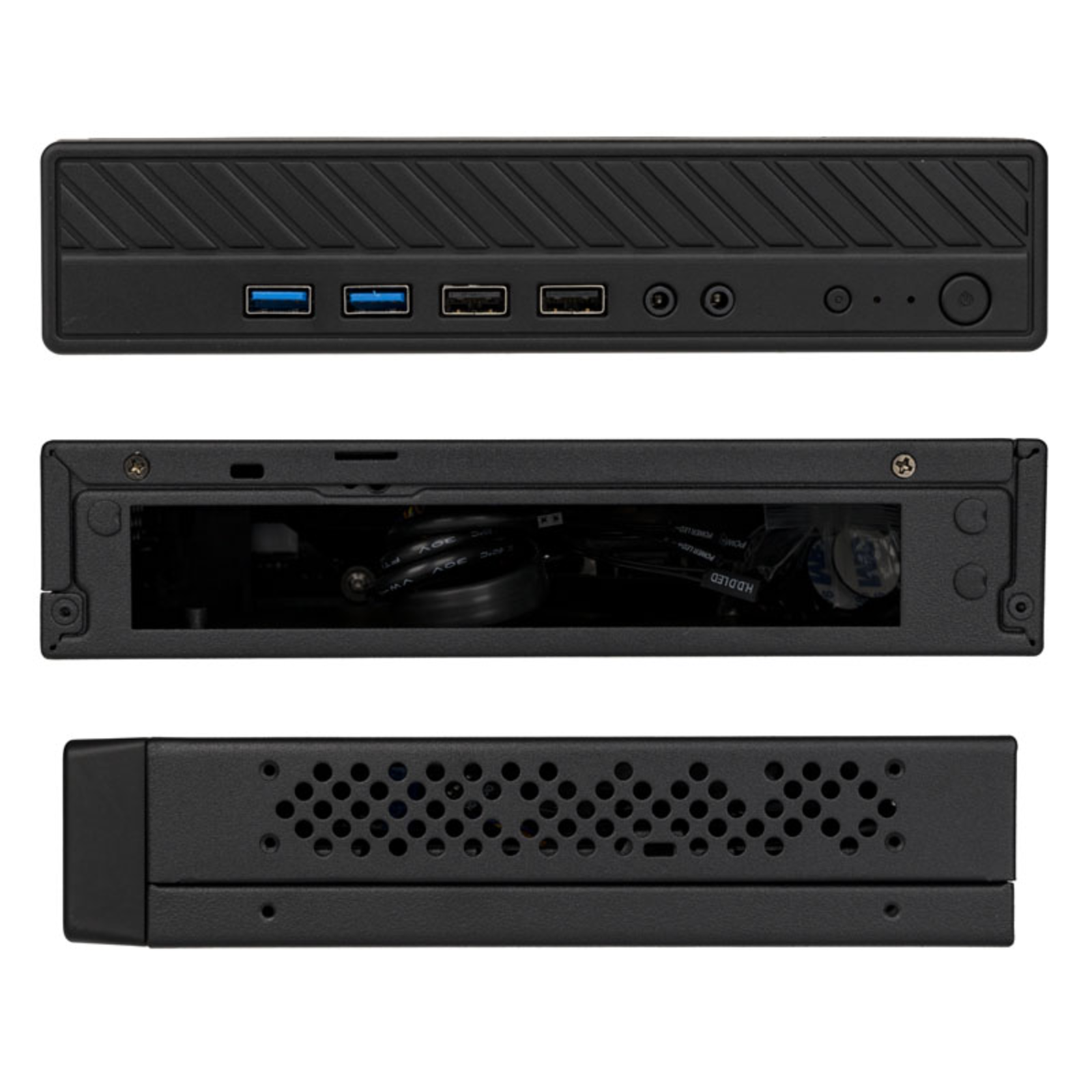 AKASA Cypher MX3 Thin Mini-ITX Case OEM Black