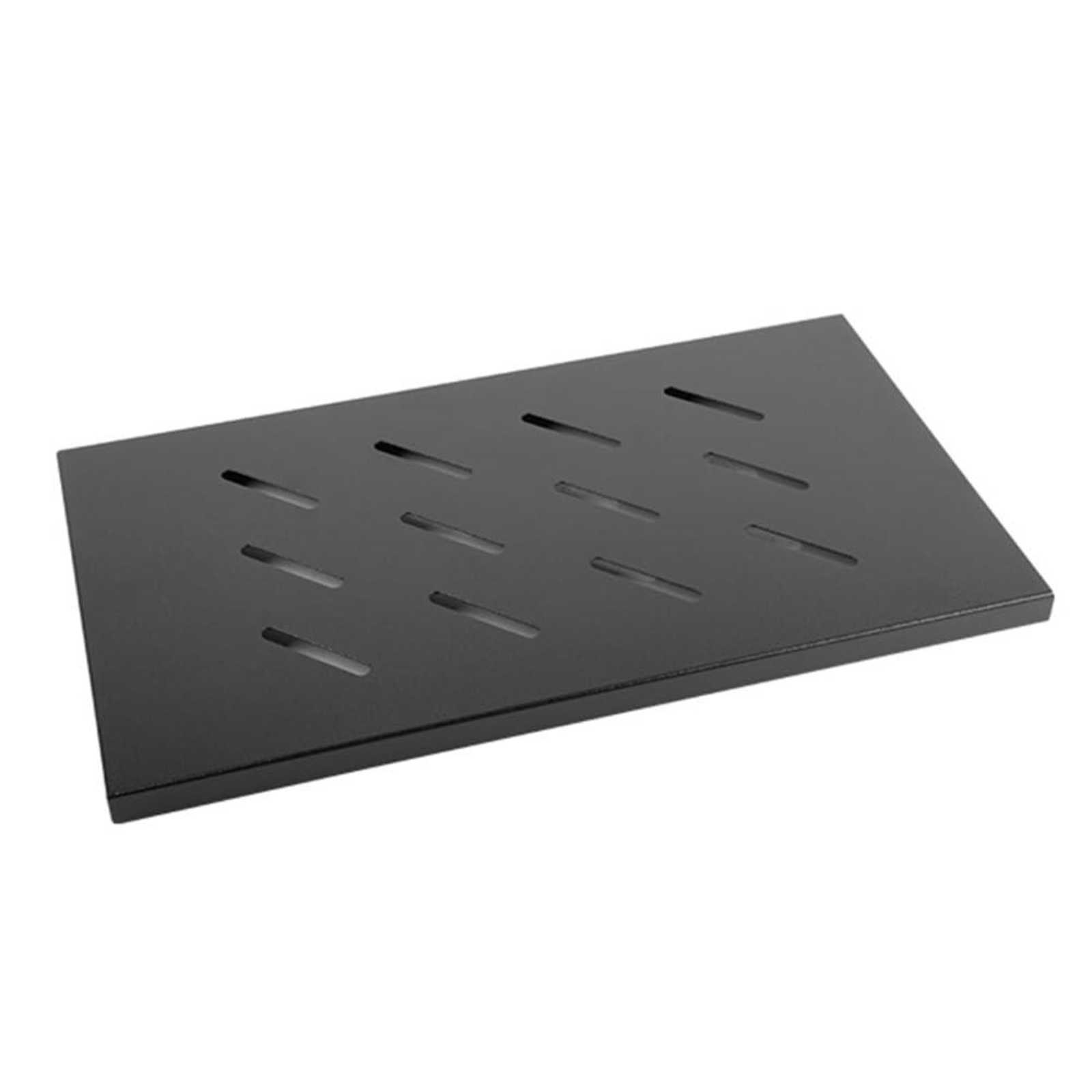Lanberg AK-1002-B Shelf Black 120 Kg 1U 48.3 Cm (19 Inches) 465 Mm